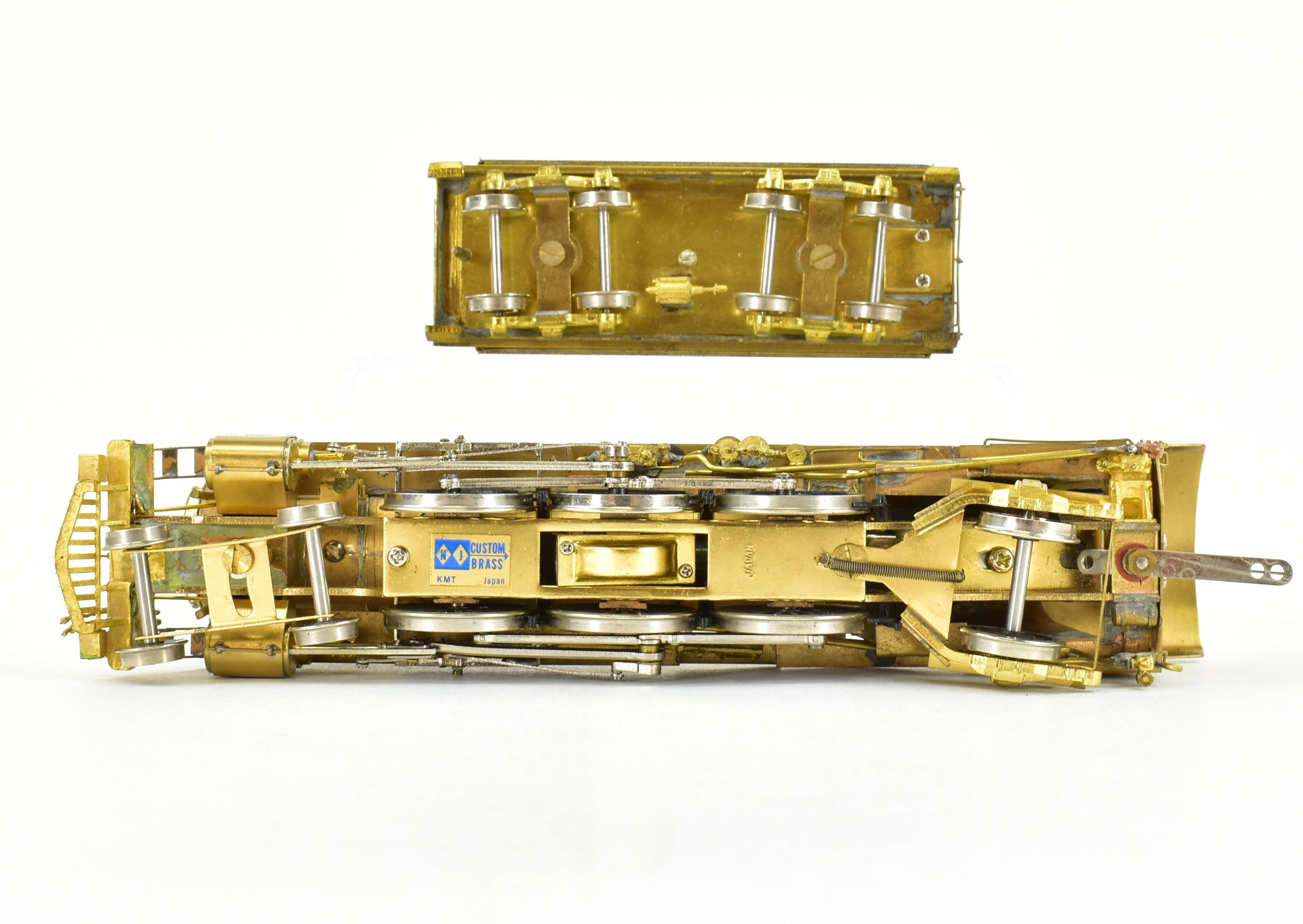 NJ Custom Brass HO Scale 4-6-2 Pacific Locomotive - New Haven I-4 Model