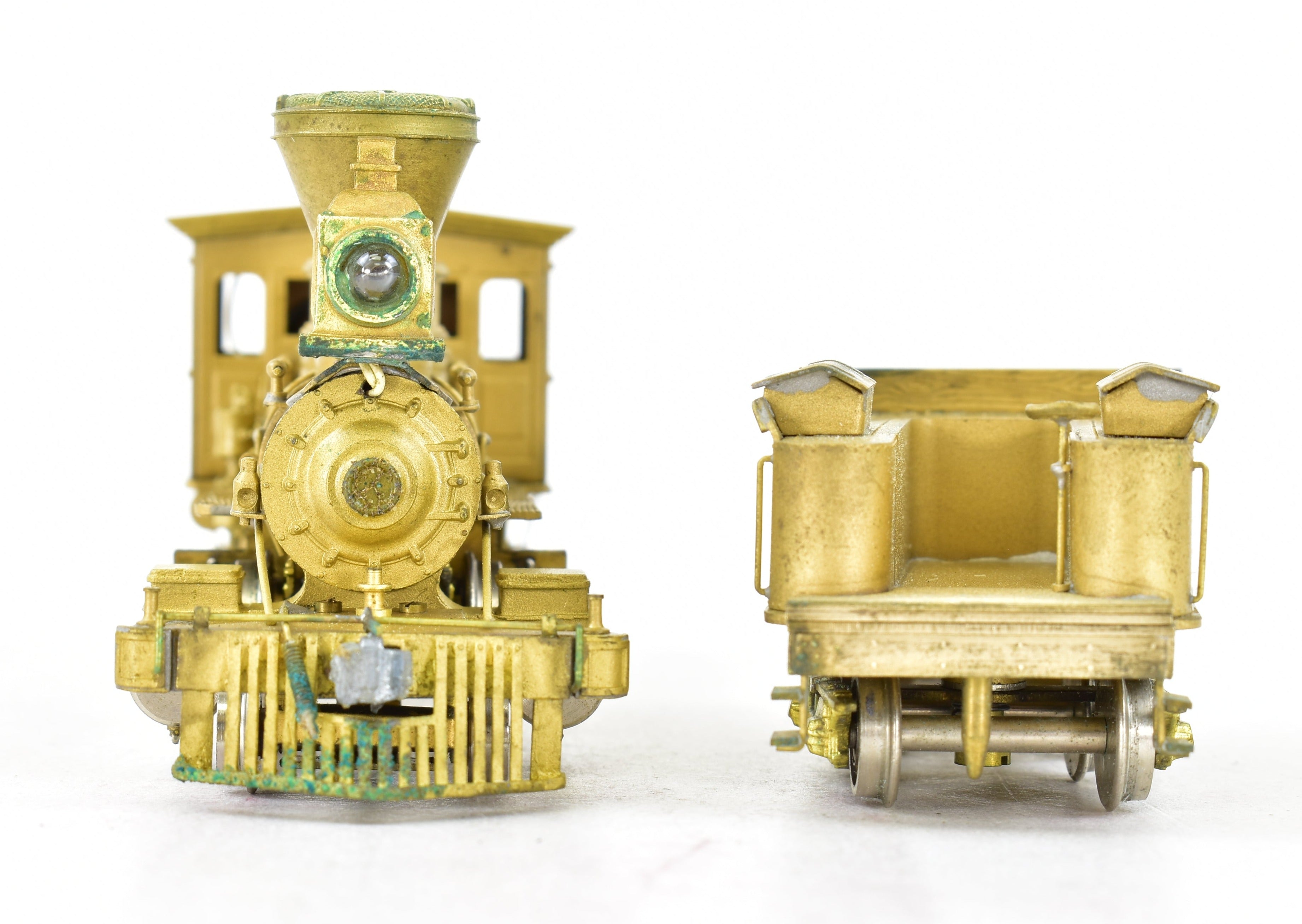 HO Brass Model Engineering Works Virginia & Truckee #20 2-6-0 with Foam Damage