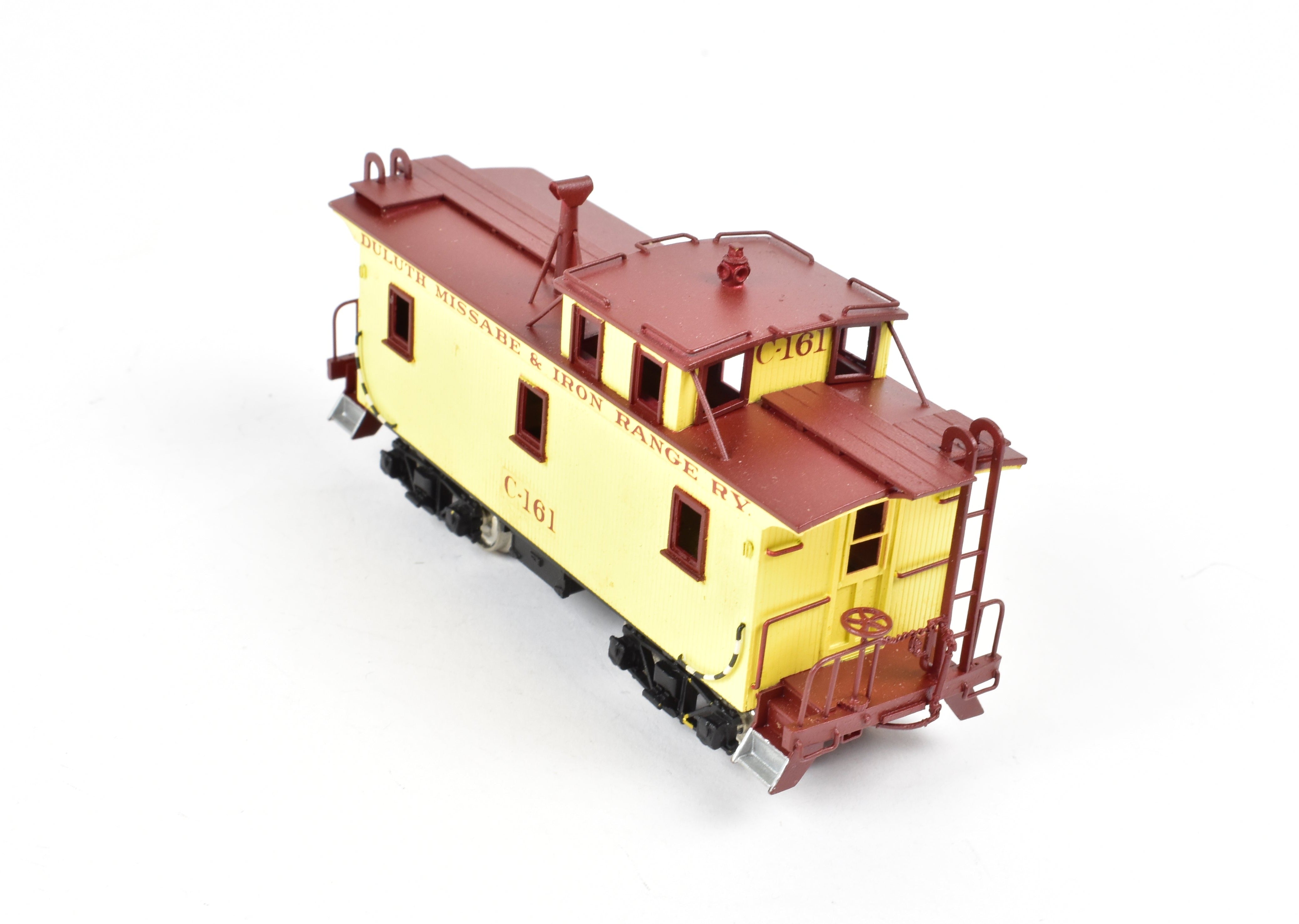 HO Scale Brass Duluth Missabe & Iron Range Wood Caboose FP #C-161 by SKI