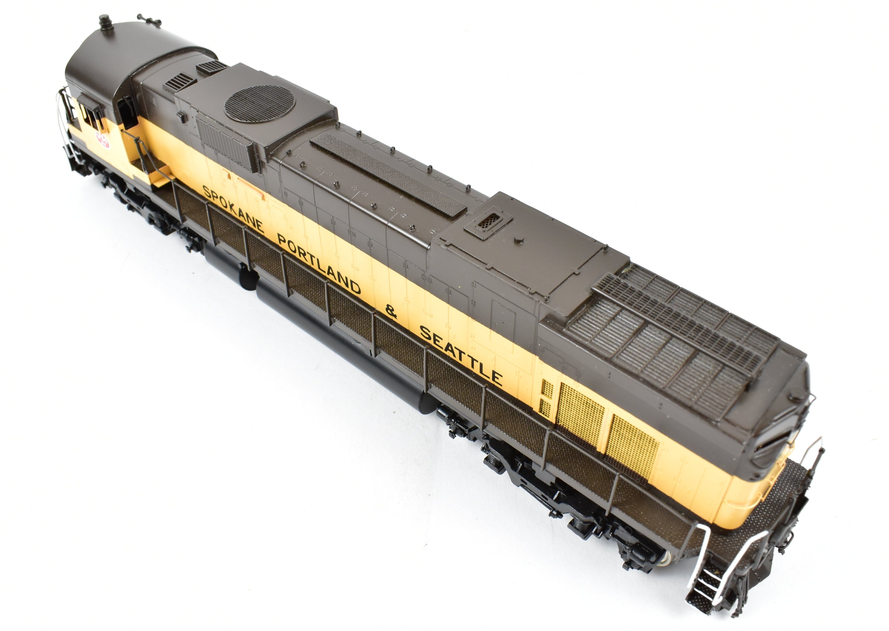 HO Brass Oriental Limited SP&S Alco C - 636 Un - numbered Freight Locomotive