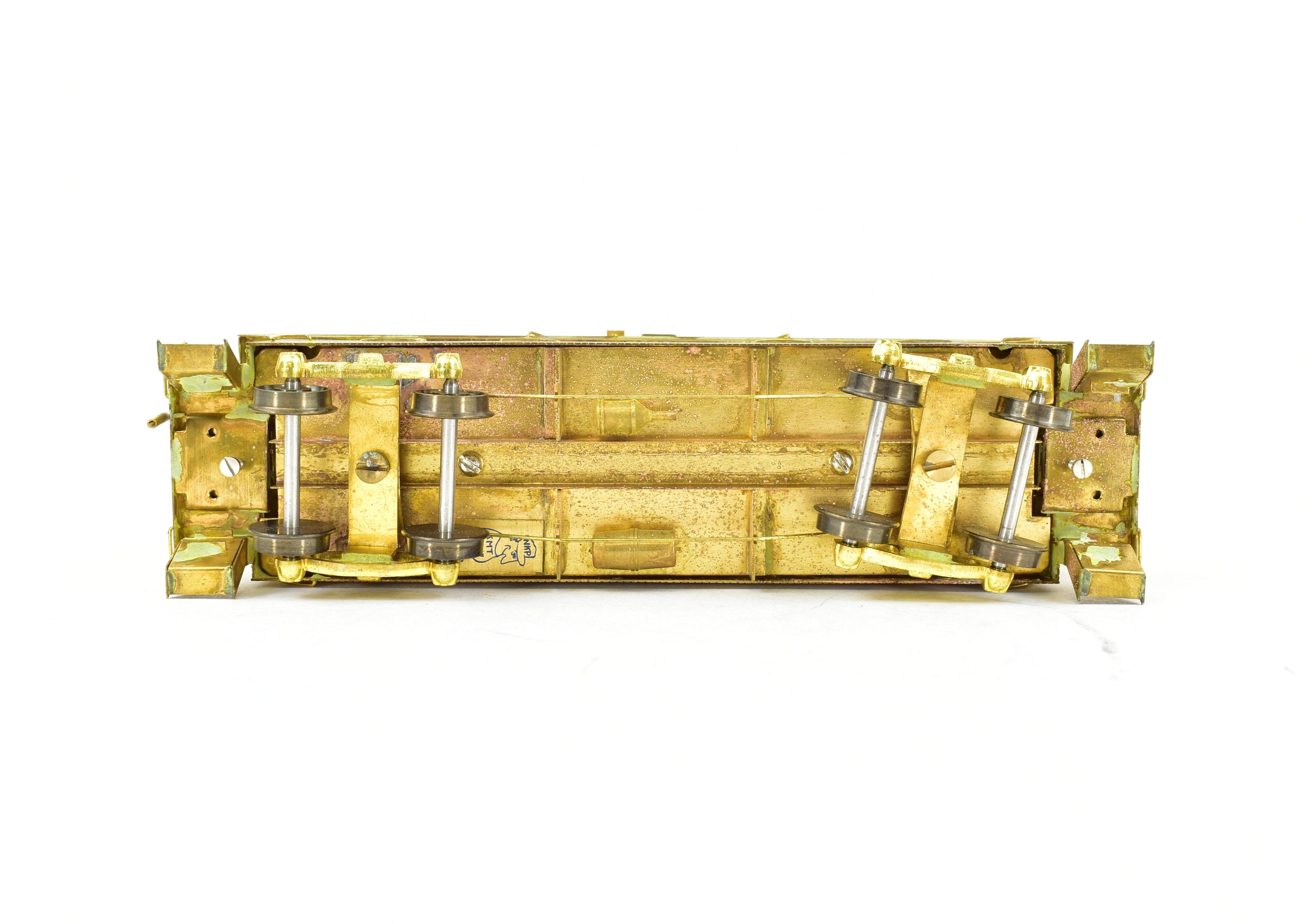 HO Scale Brass Nickel Plate Products (NPP) and Nickel Plate Road (NKP) Wood Caboose Model