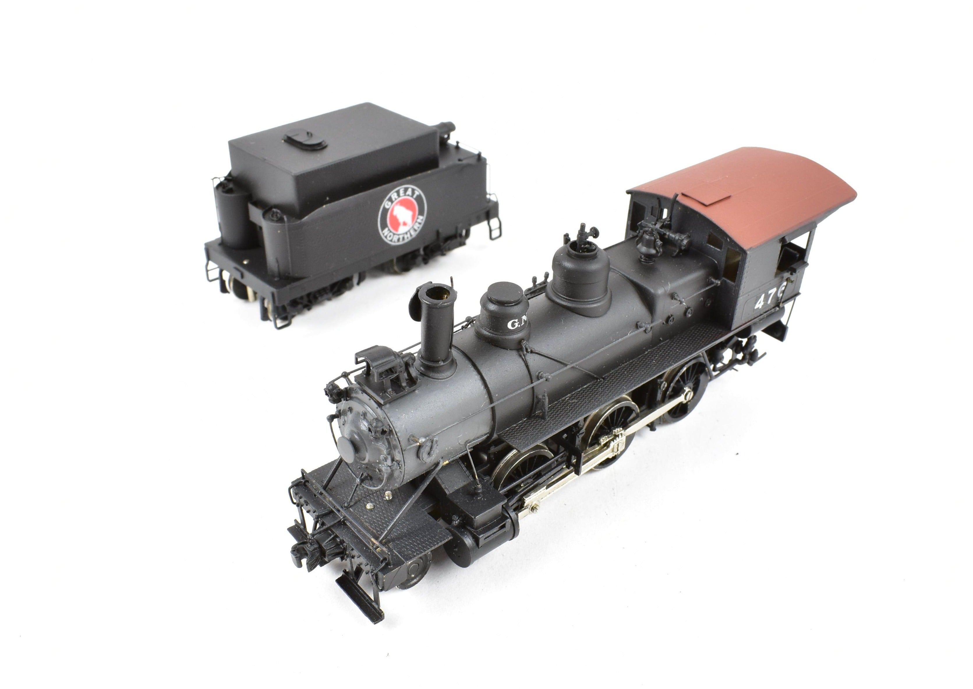 HO Scale Brass Great Northern 2-6-0 Sunset Model #476 Custom Painted