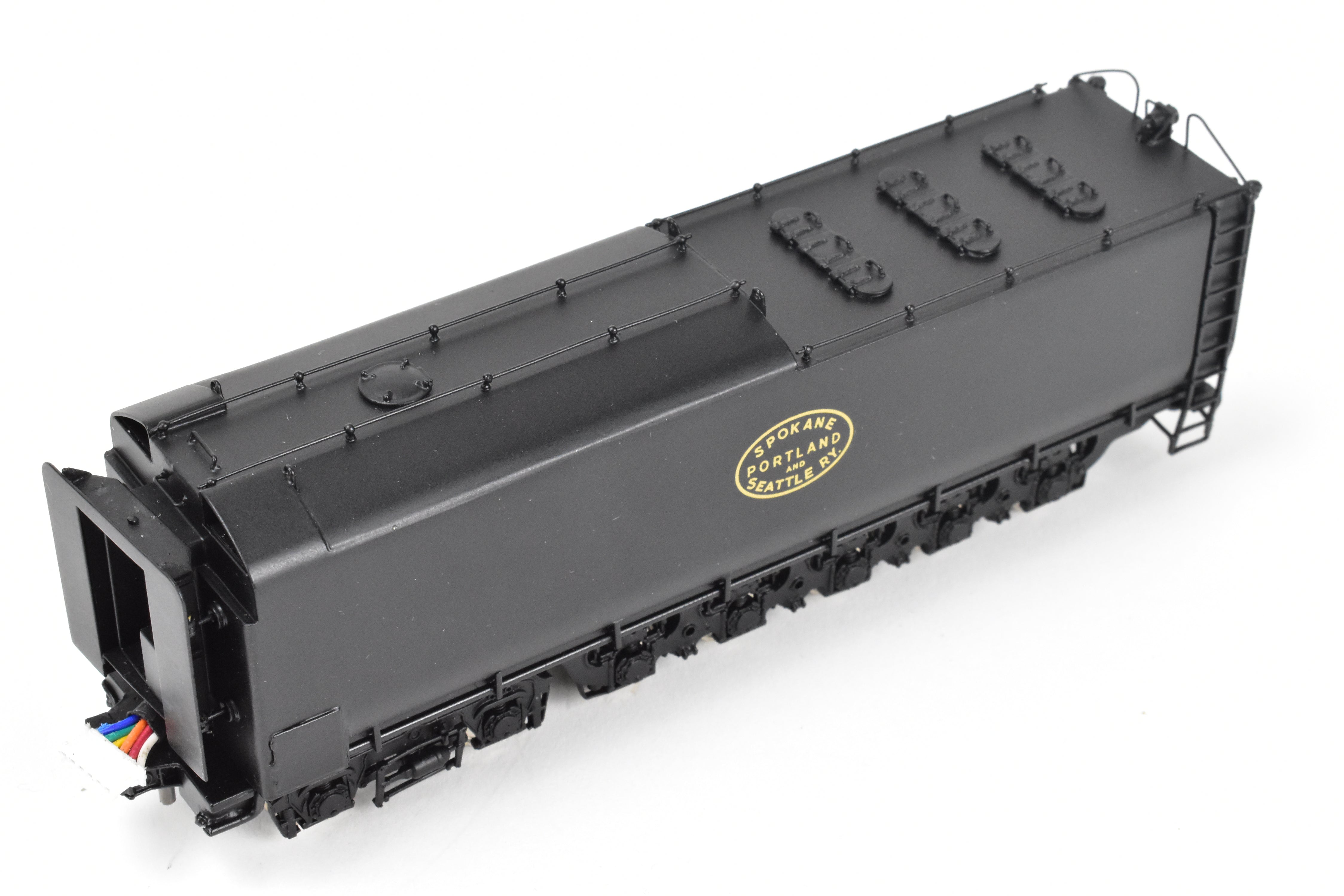 HO Scale Brass Model Train - Sunset Models SP&S (Spokane, Portland & Seattle) Z - 8 4 - 6 - 6 - 4 Challenger FP No. 910 with QSI DCC and Sound Function