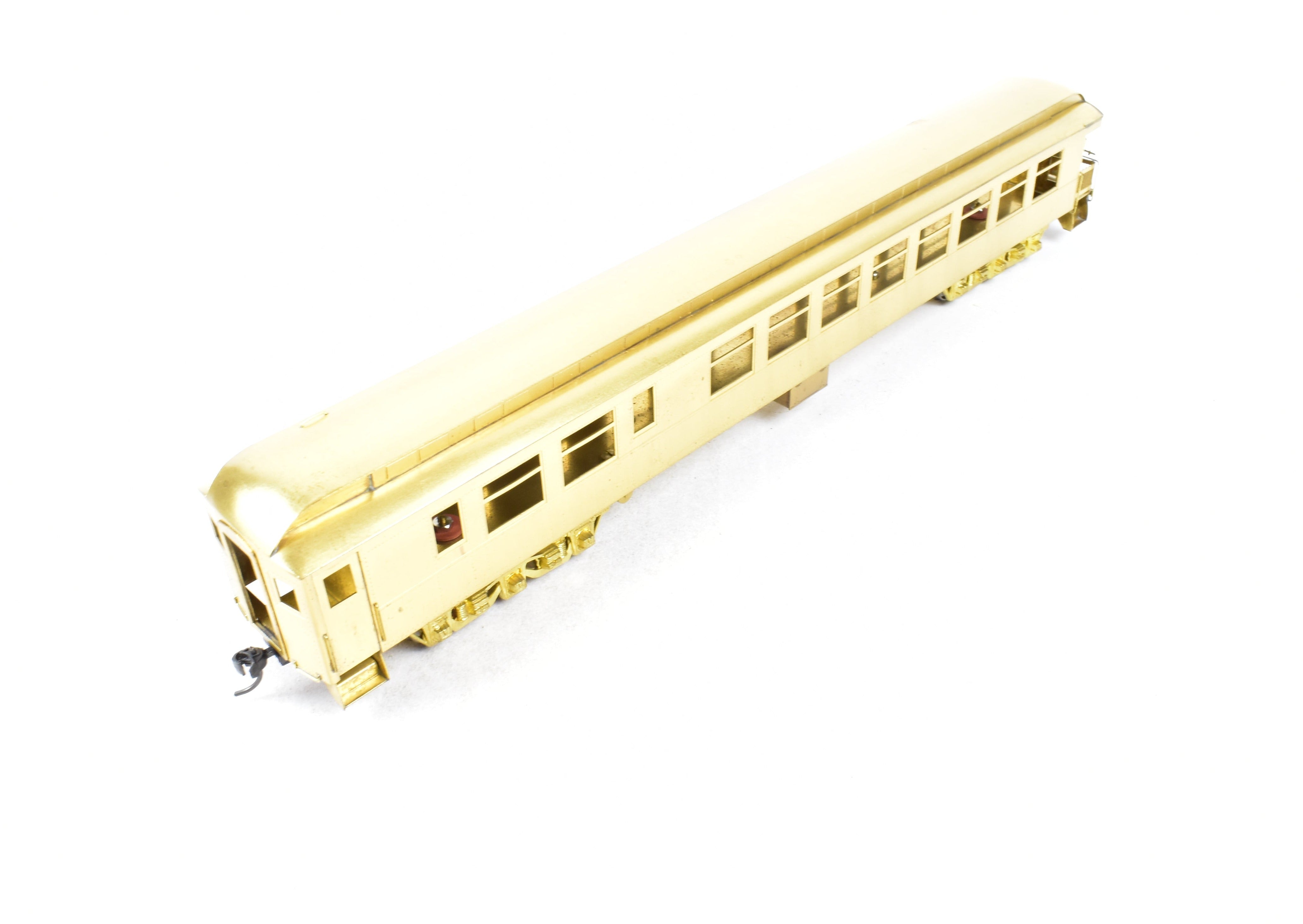 HO Scale Brass Nickel Plated Model Train - New York Ontario & Western Observation Car by Nickel Plate Products