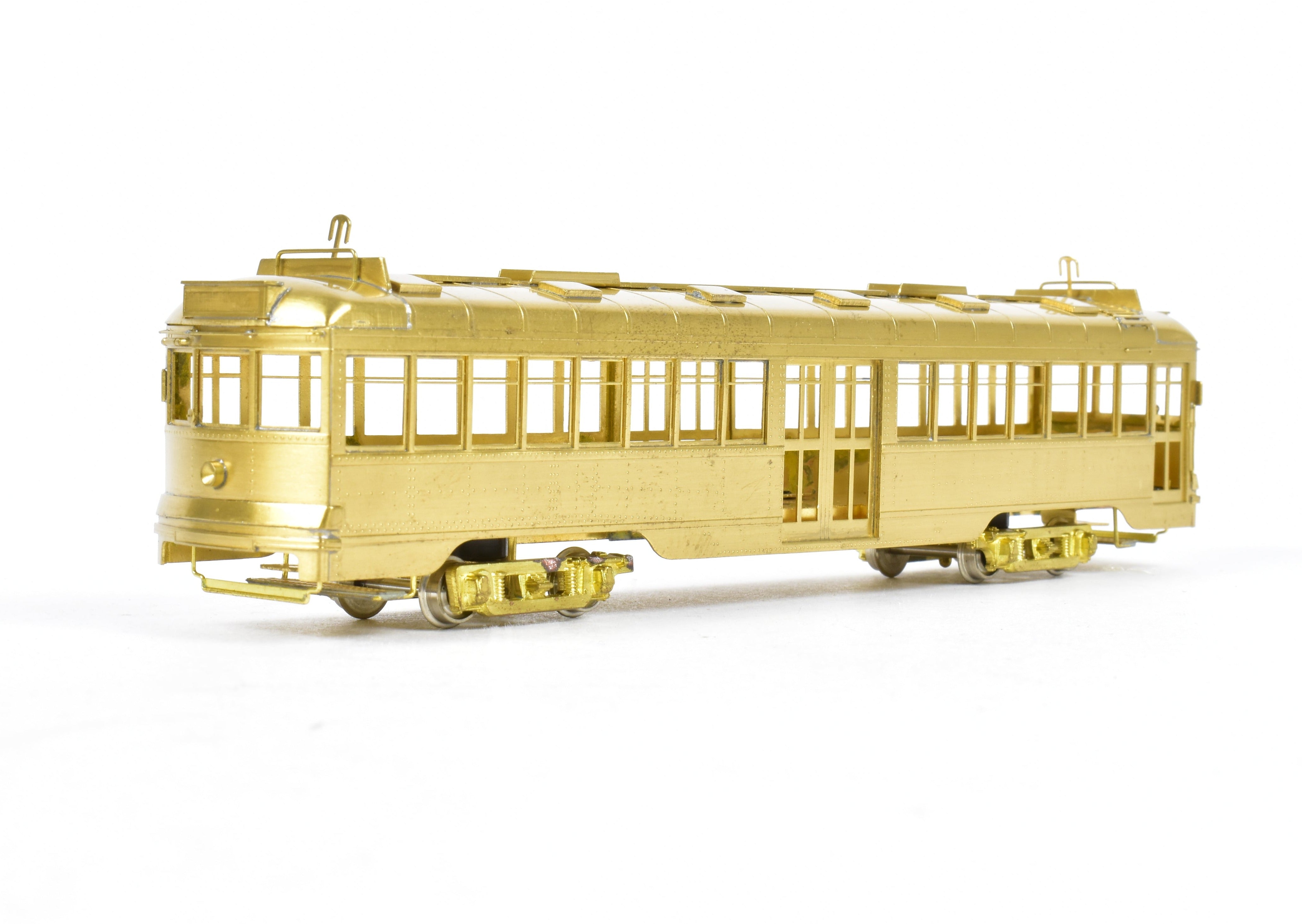 HO Scale Brass Oriental Limited Pacific Electric Hollywood Car Un-Powered Trailer Models (Numbered from #600 to #649)
