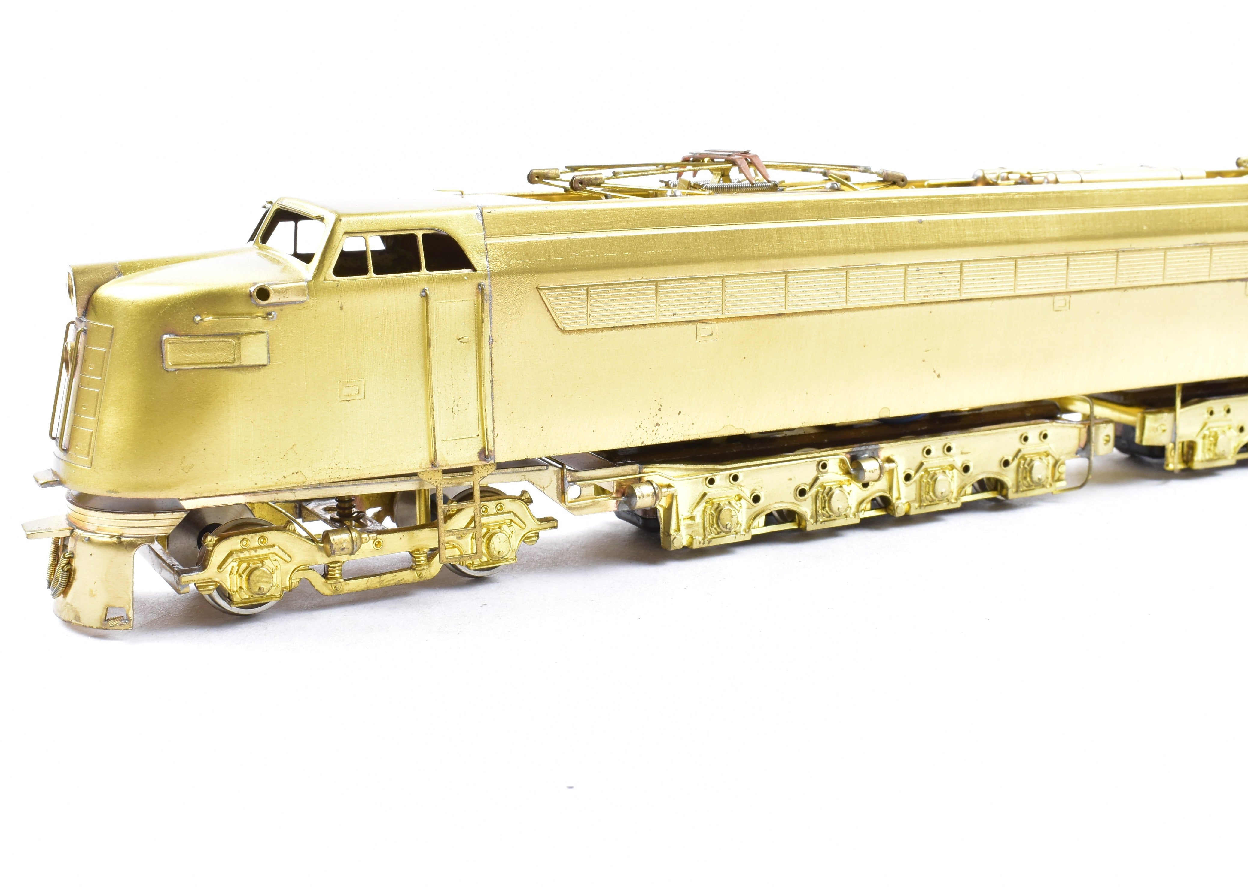 HO Scale Custom Brass Model - Great Northern General Electric W-1 Electric Locomotive from NJ Custom Brass