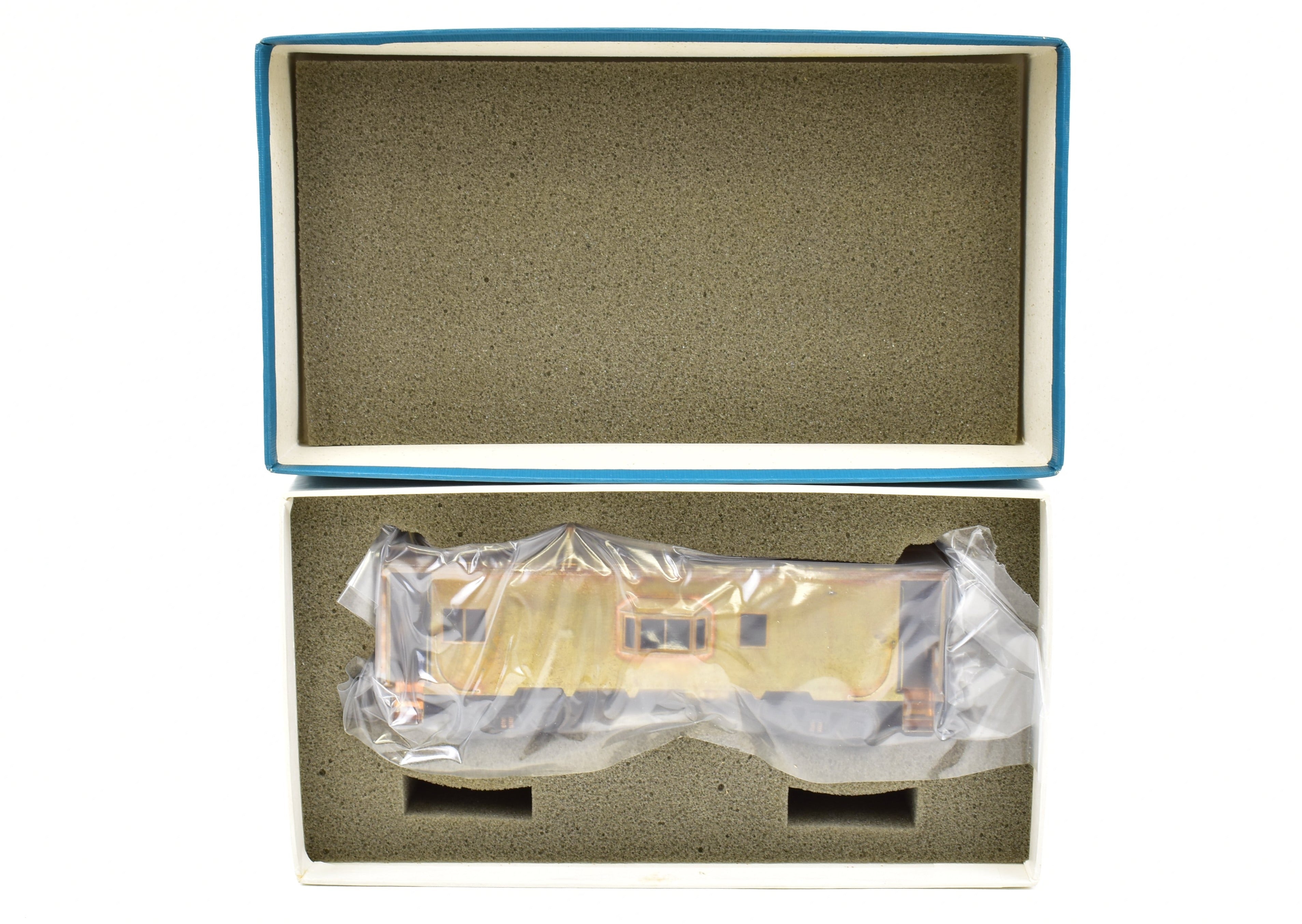 HO Scale Brass All - Steel Bay Window Caboose by Lambert NYC, New York Central