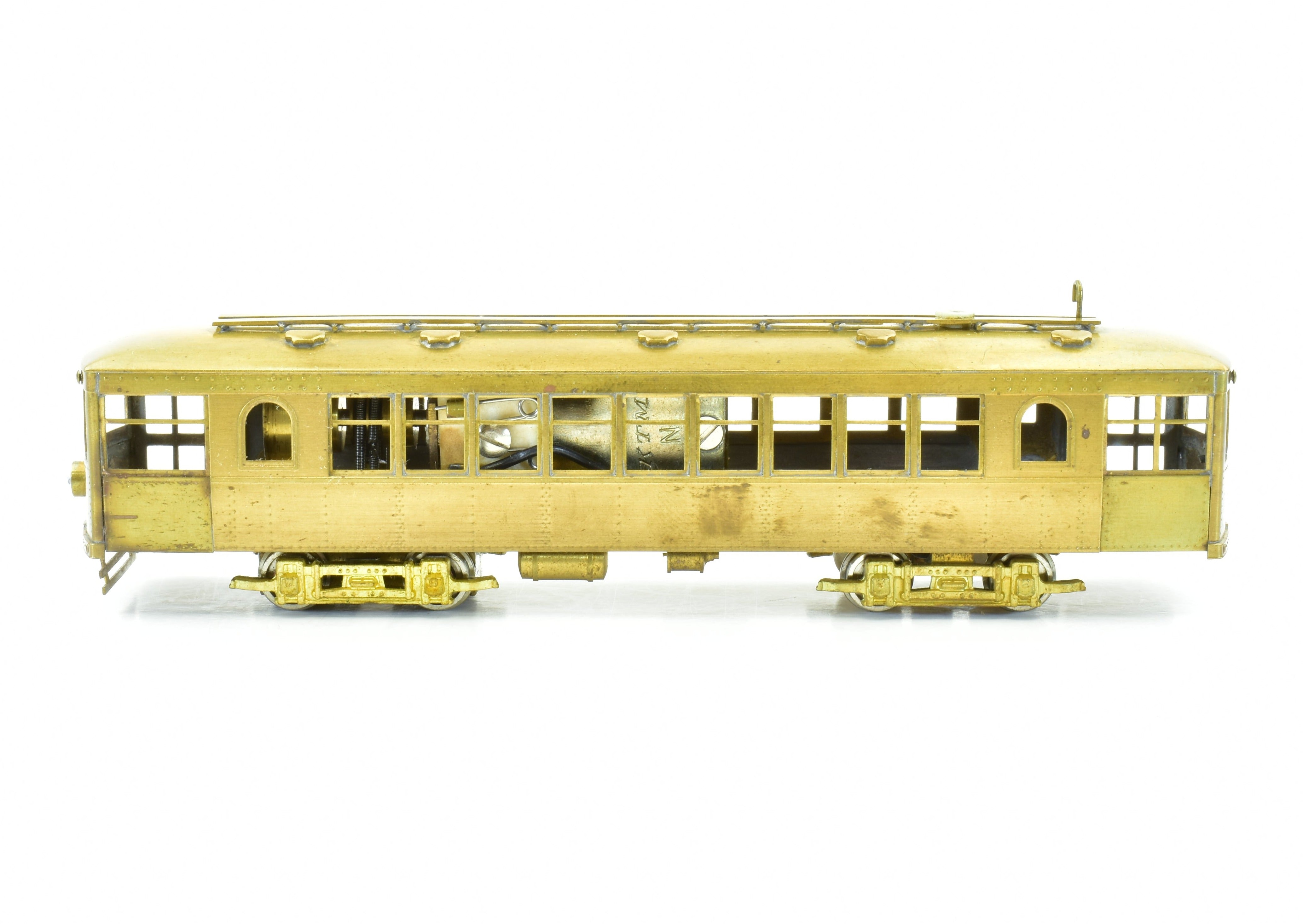 1963 HO Brass Single-Ended Curved Sider Model Tramway of Cincinnati Street Railways