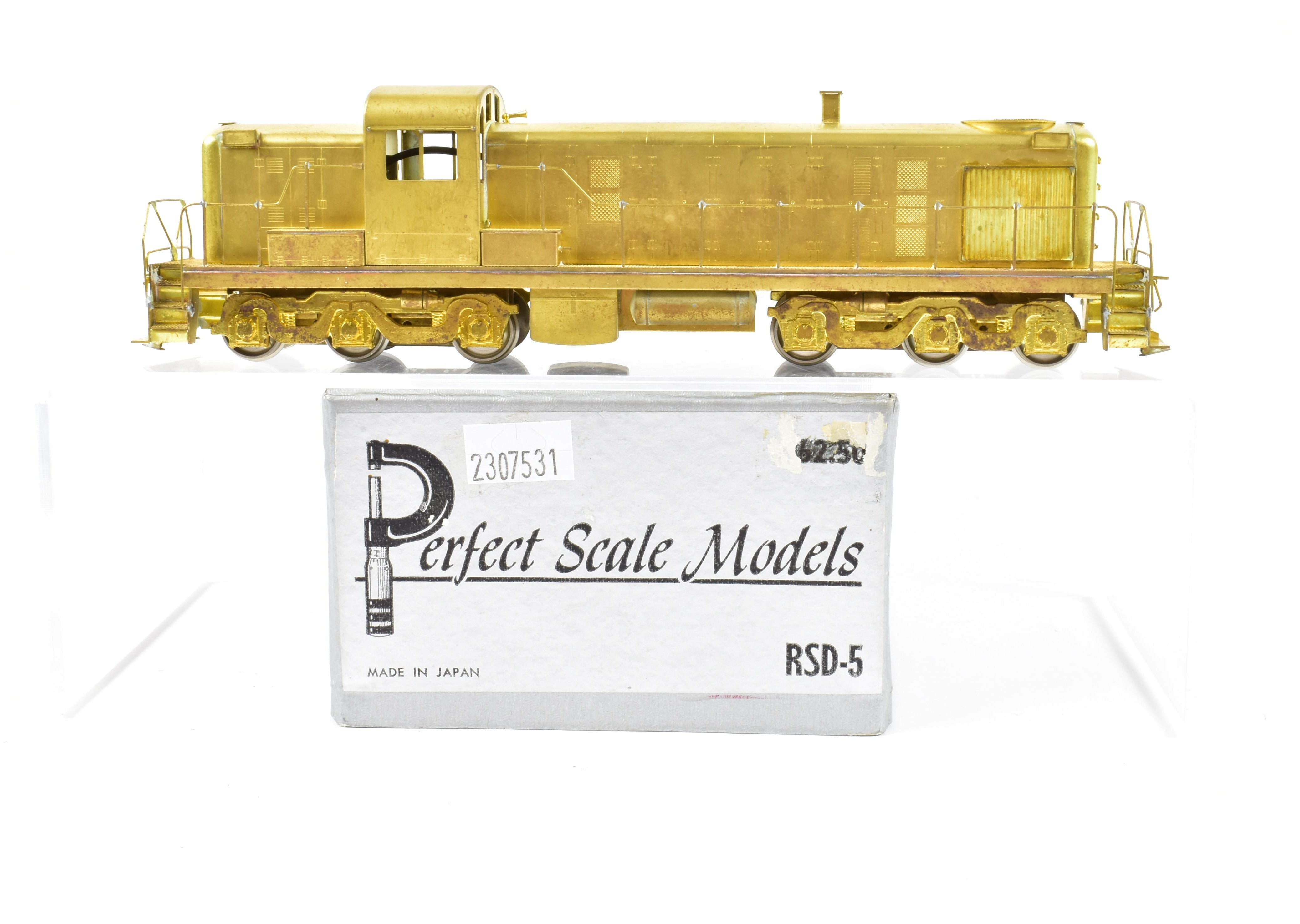 HO Scale Alco RSD5 Diesel Brass Models from Various Roads, Japan - Built