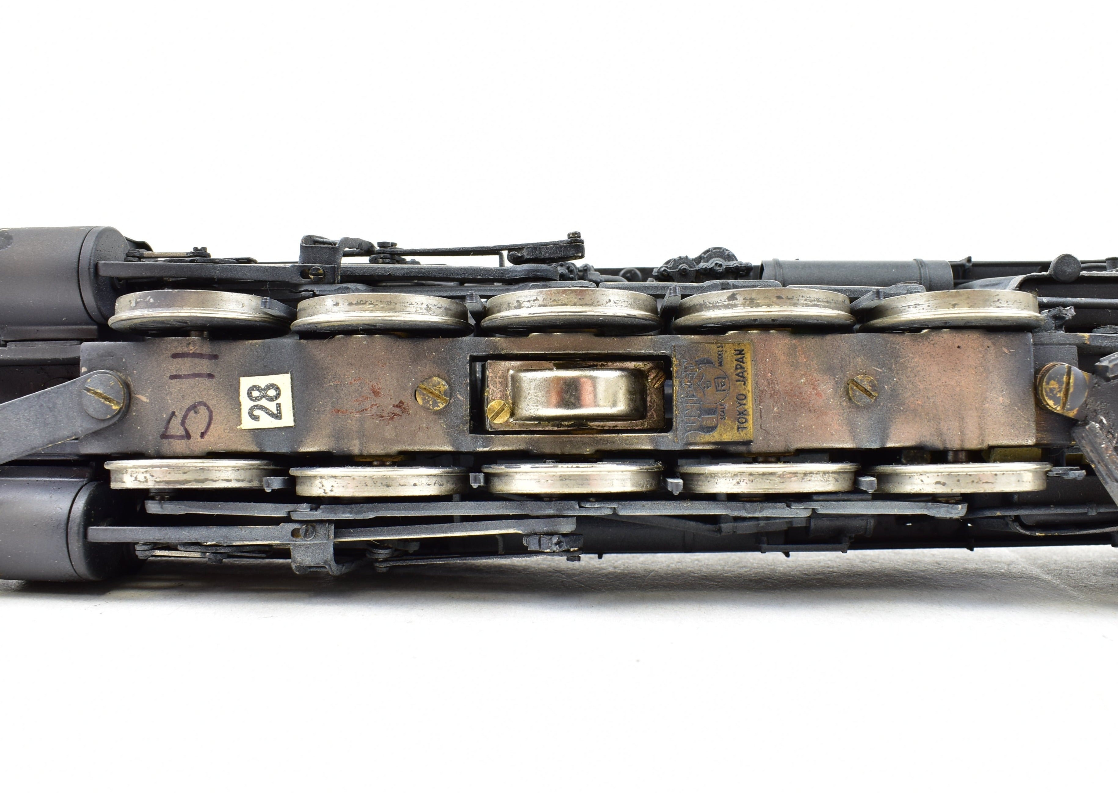 HO Scale Brass PFM ATSF Santa Fe 2-10-2 3800 Class Custom Painted Locomotive No. 3920