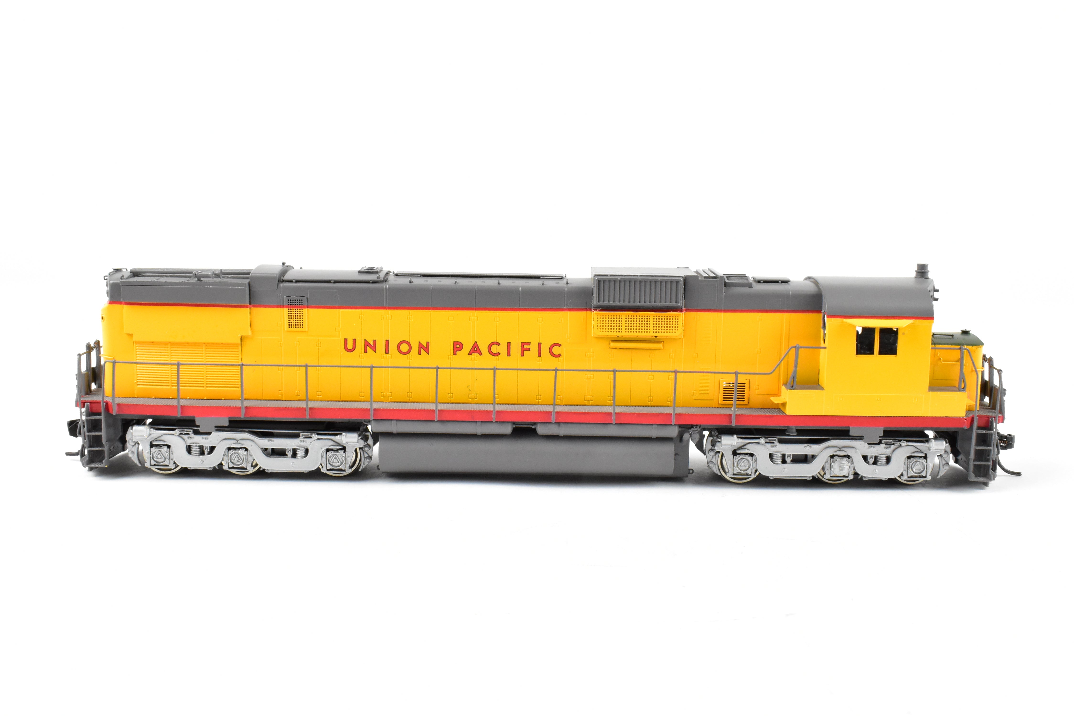 High - Quality HO Scale Brass Union Pacific ALCo C - 630 3000 HP Low Hood Freight Locomotive Model from Oriental Limited, Lettered without Number