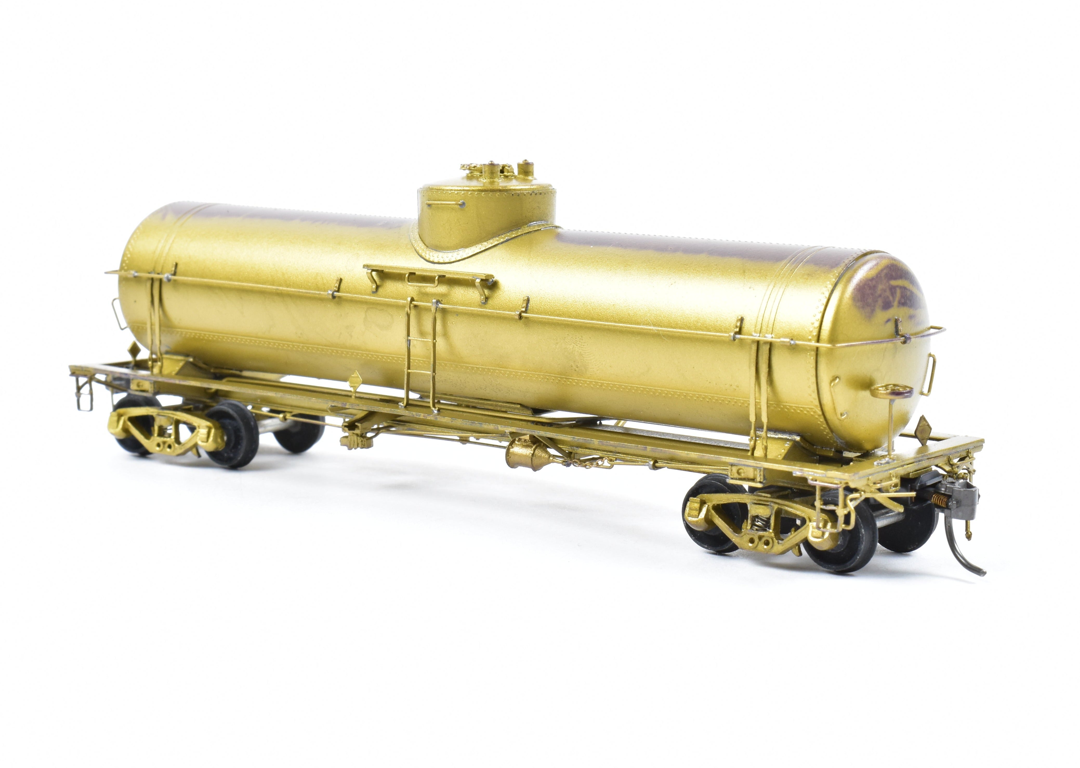 HO Scale Brass Union Pacific O - 50 - 6 Tank Car by Pecos River Brass