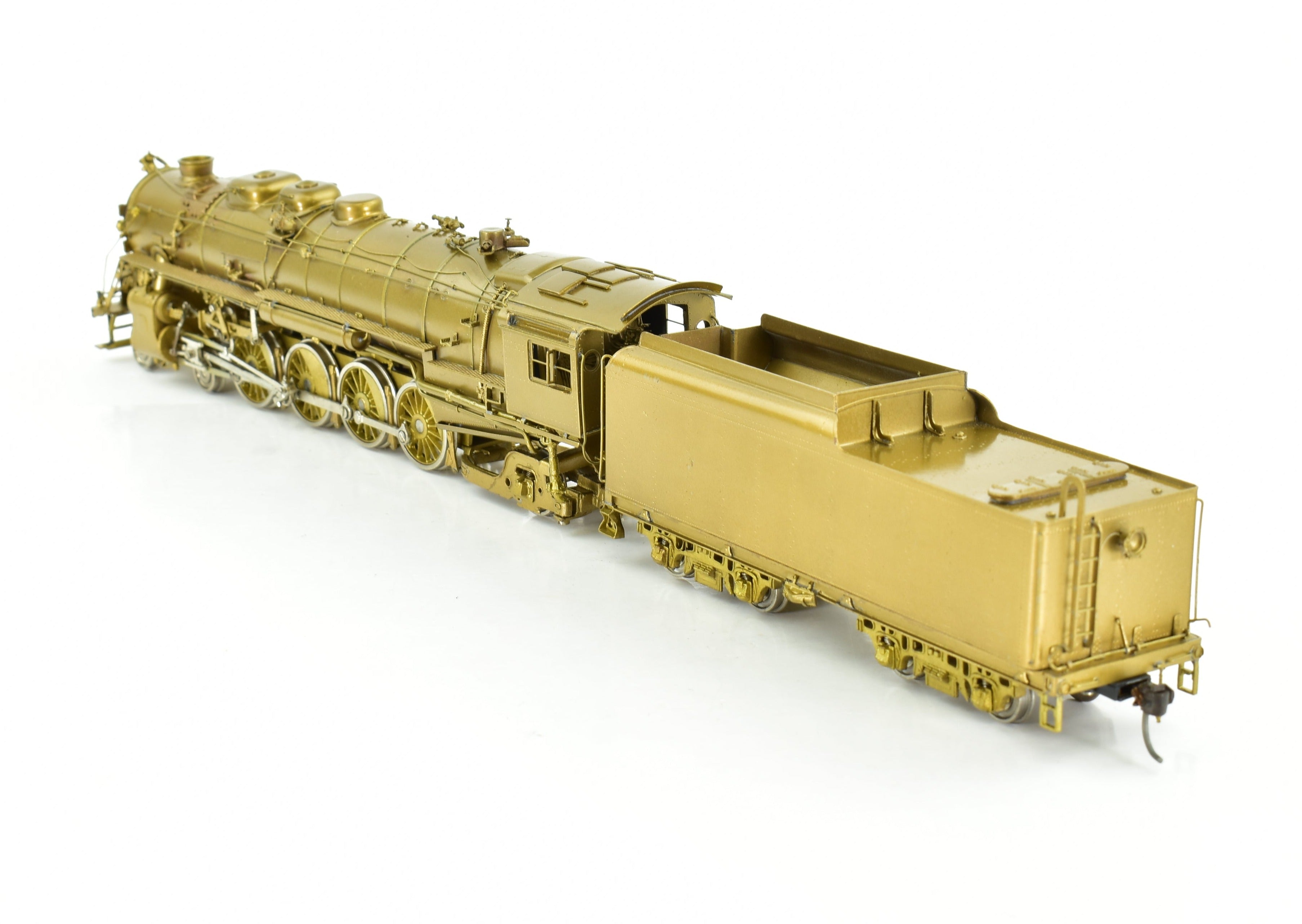 HO Scale Brass Model Train - New York Ontario & Western Class Y - 2 4 - 8 - 2 Custom - Built by KSM for NJ Custom Brass