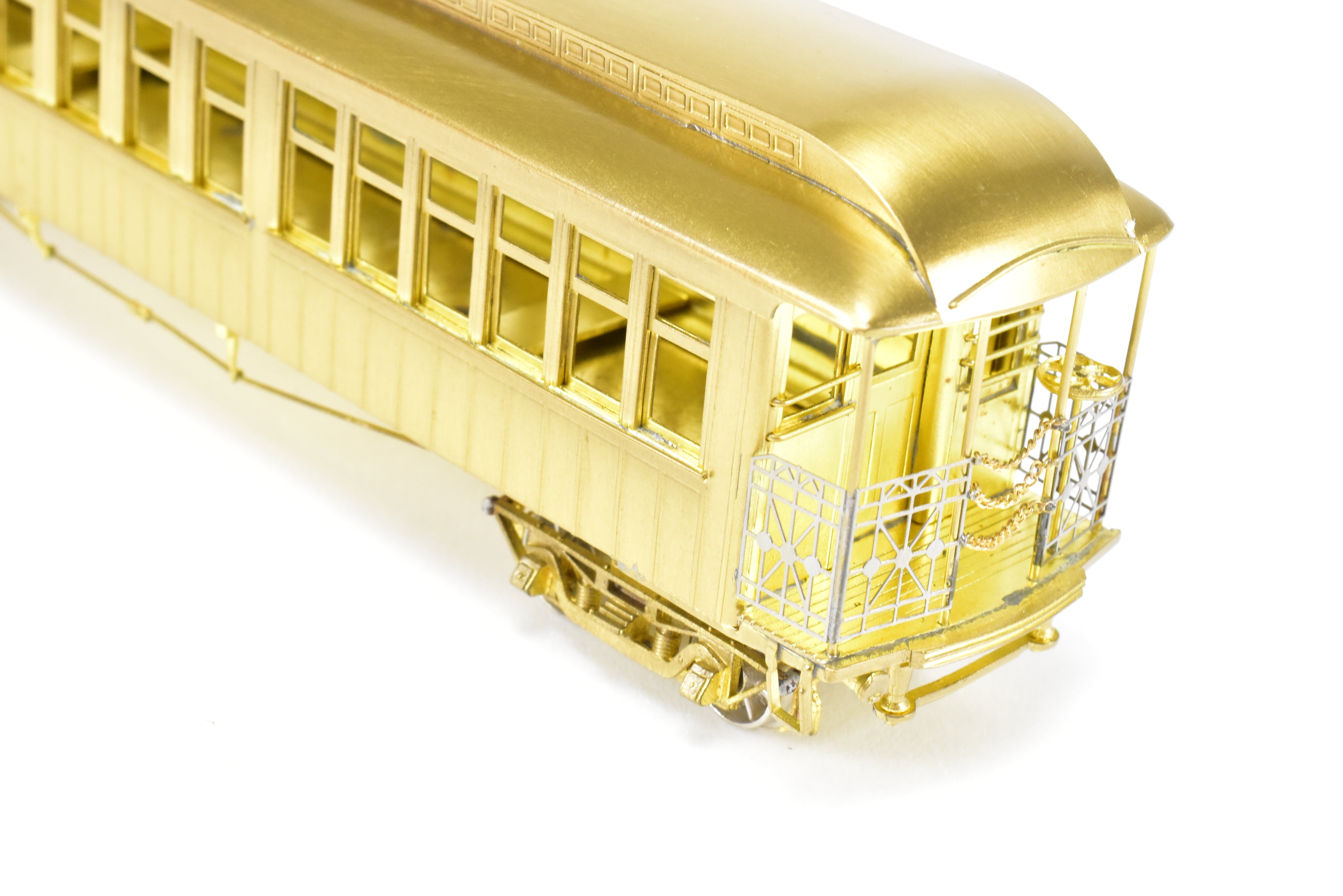 HO Scale Brass Manhattan Elevated & C&SSRT Unpowered Car by MTS Imports