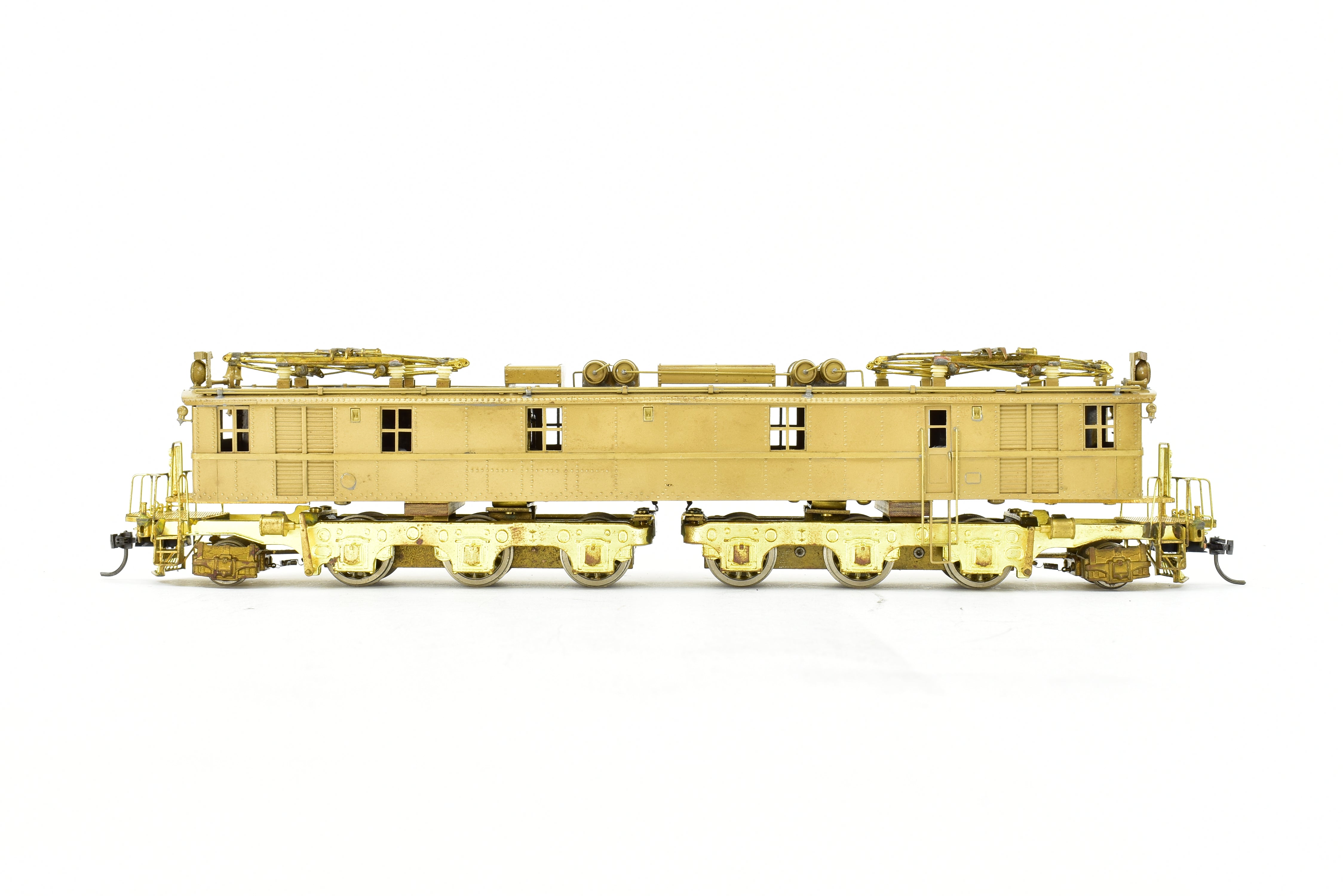 HO Scale Great Northern Y-1 Electric Locomotive by Brass Max Gray in Gray Color