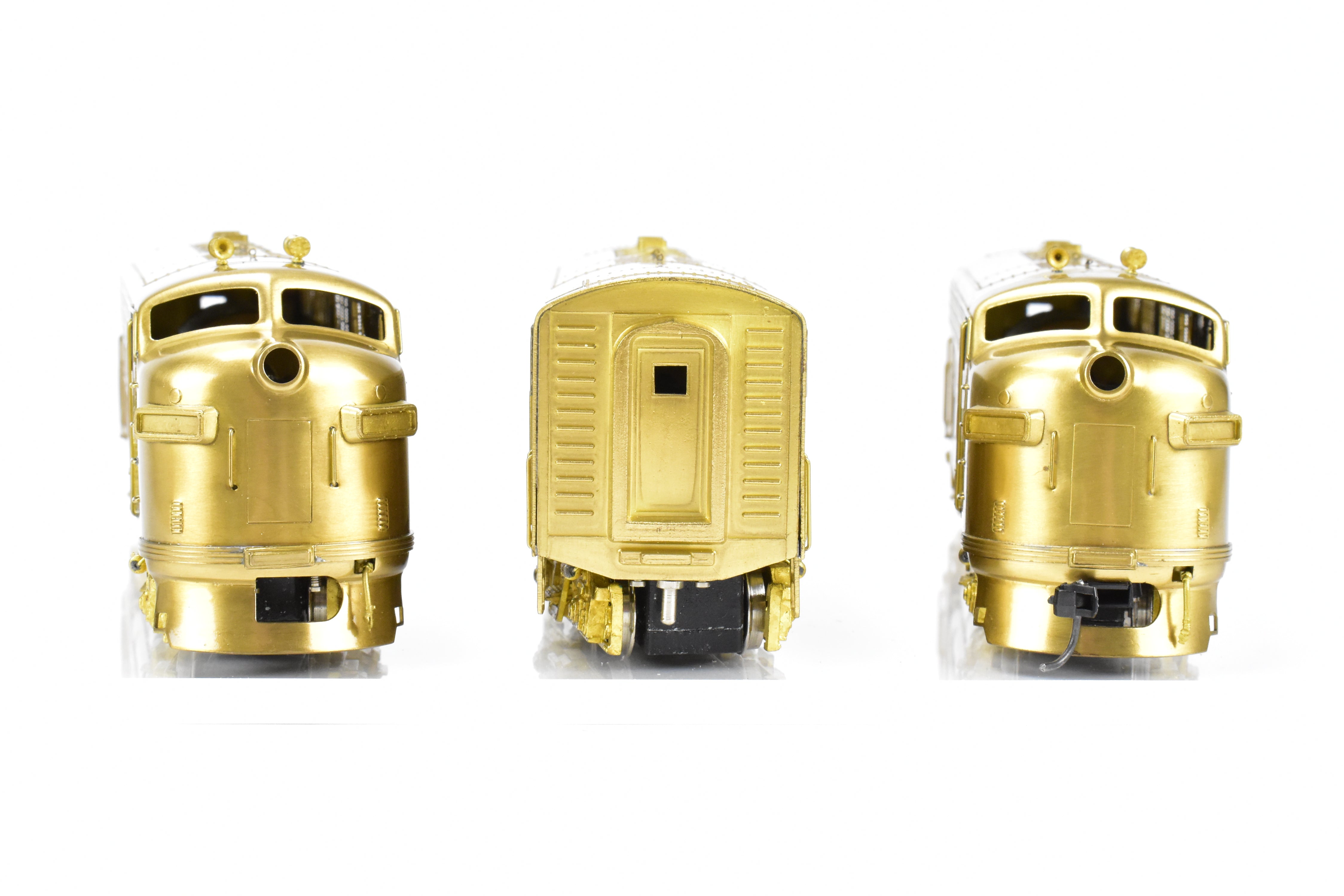 HO Scale Brass Oriental Limited Model Train Various Road EMD F3A/F3B/F3A Phase IV 1500 HP 3-Unit Set for Collectors