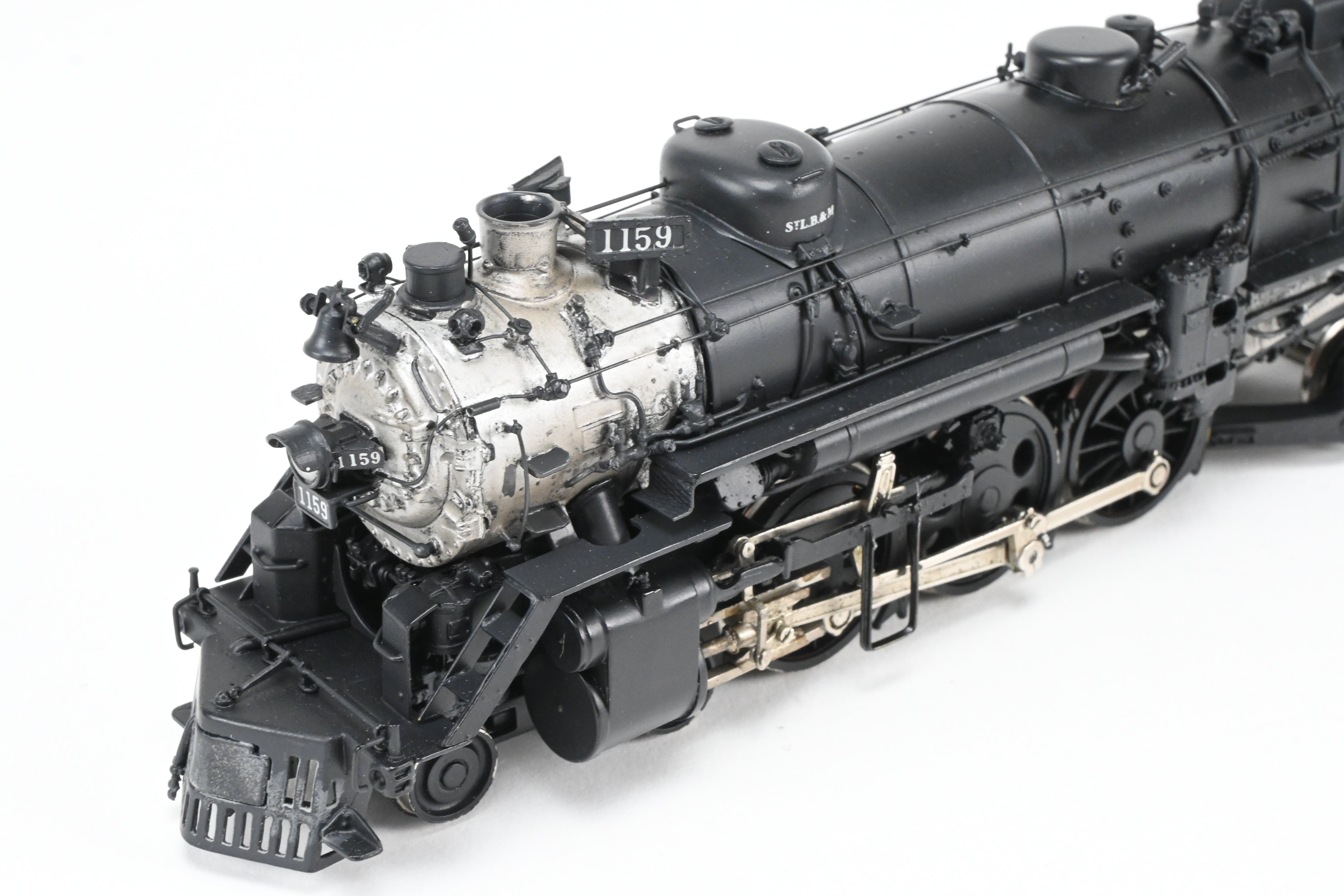 HO Scale Brass PFM Model Train - Samhongsa MP - Missouri Pacific 4-6-2 P-73 Steam Locomotive Custom Painted by Joe G. Collias with Road Number 1159