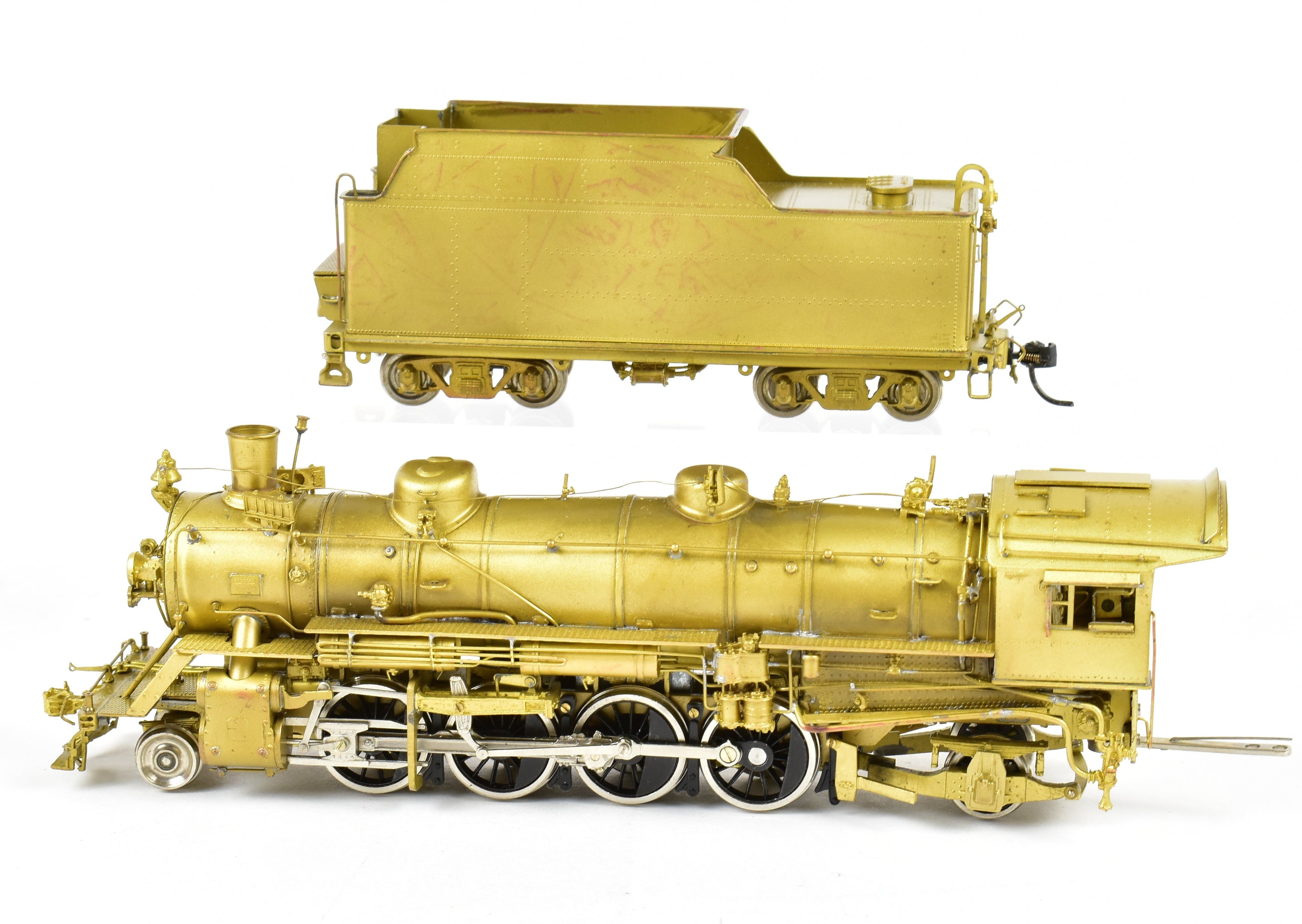 HO Scale Brass Key Imports Union Pacific 2480 Class 2-8-2 Steam Locomotive Model