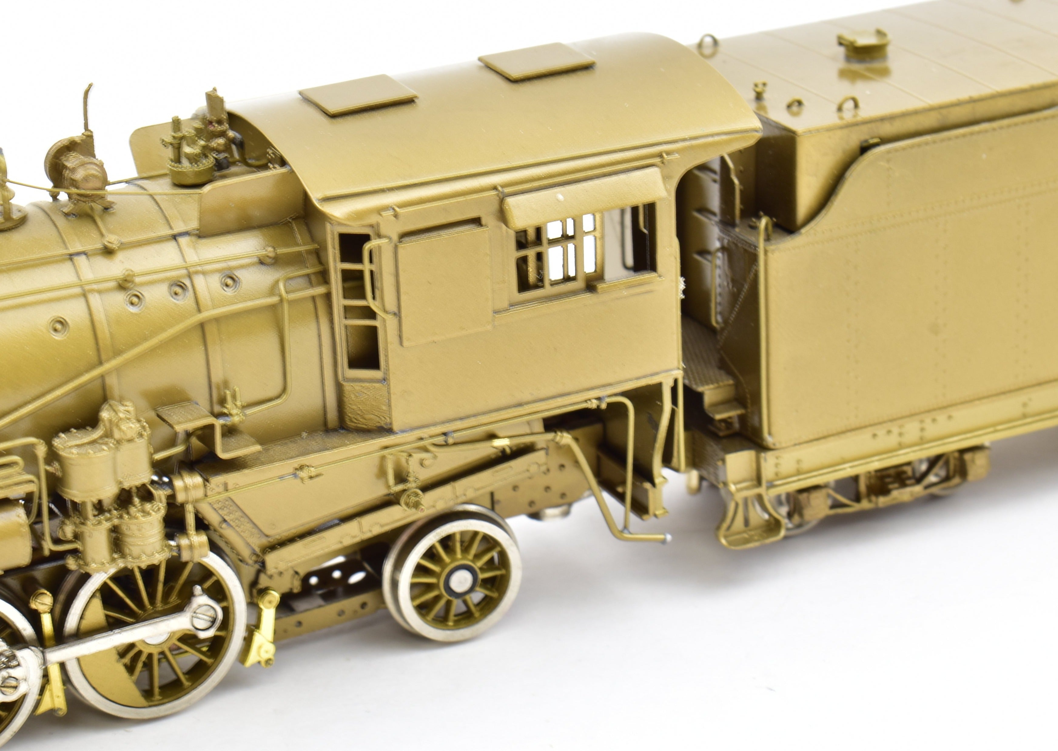 High - Quality HO Scale Brass PFM - SKI Model Train: Northern Pacific Class W - 1 2 - 8 - 2 from 1982 Production Run