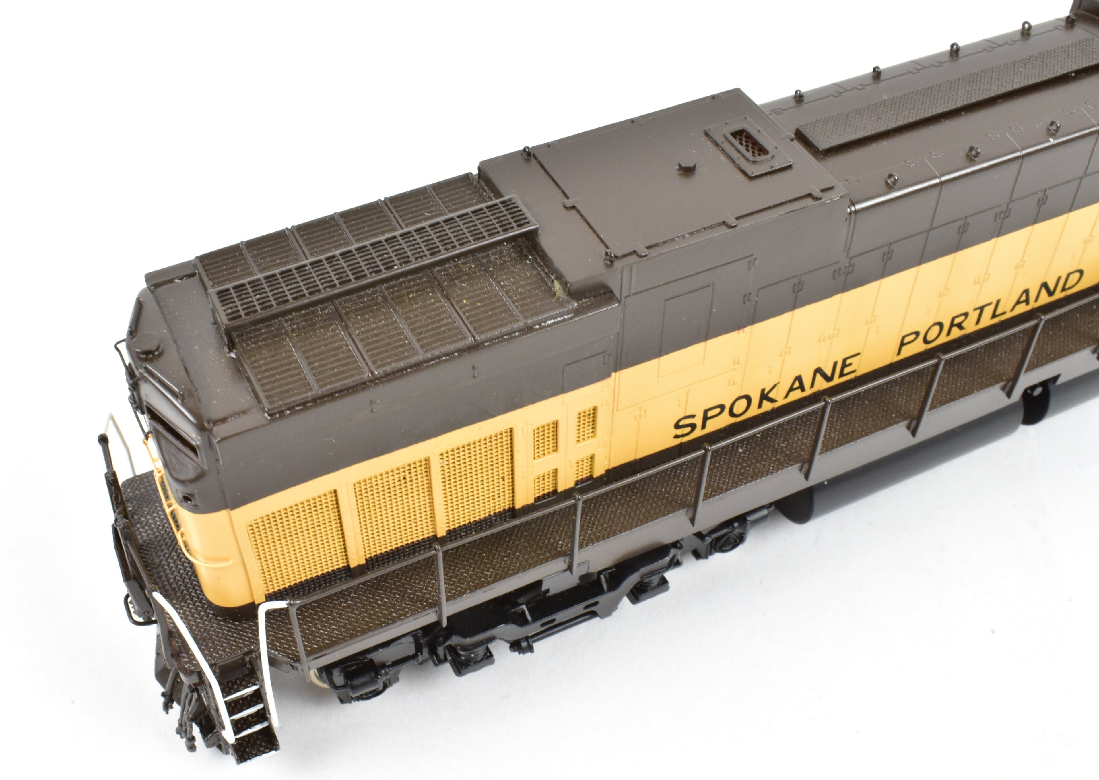 HO Brass Oriental Limited SP&S Alco C - 636 Un - numbered Freight Locomotive