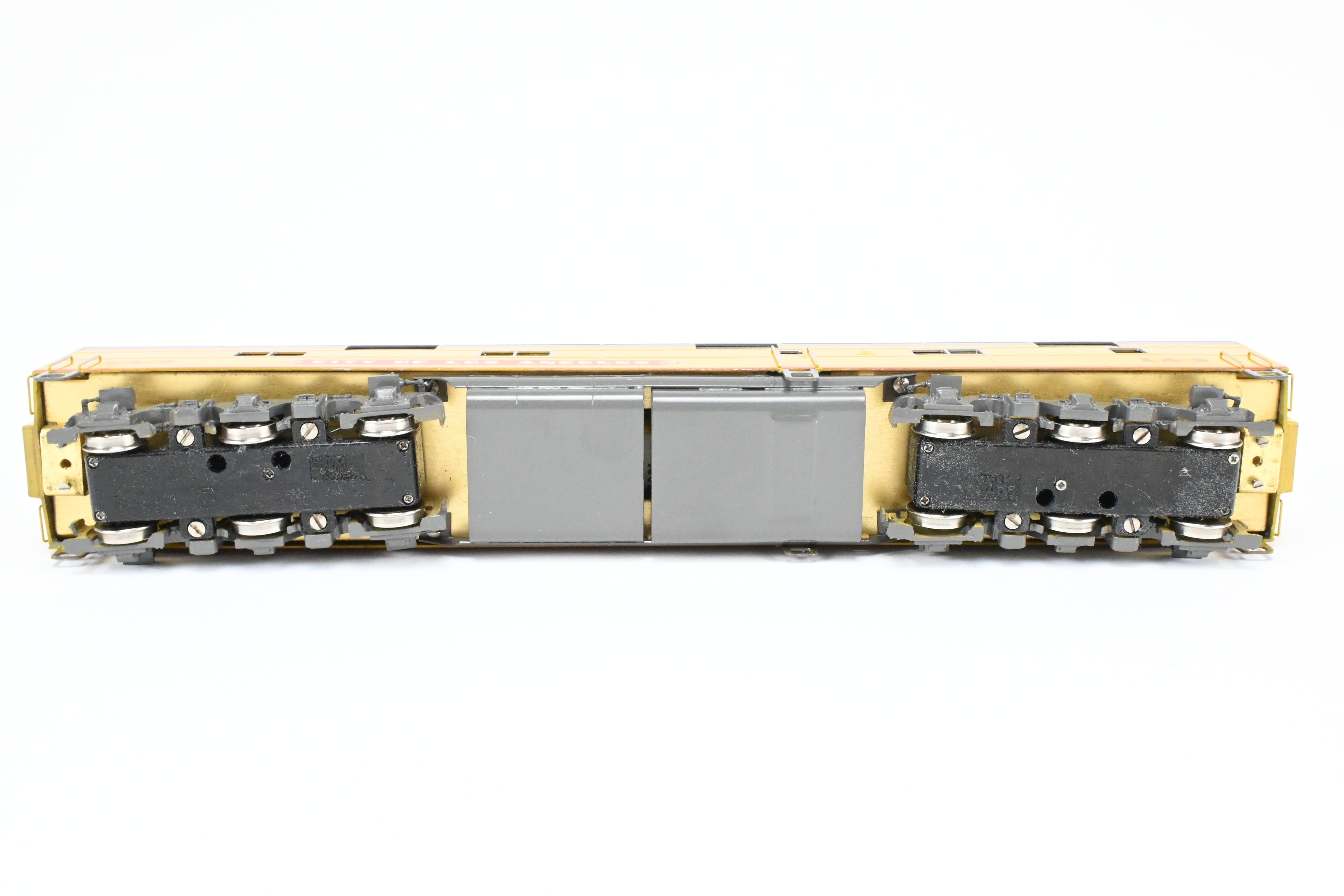 HO Scale Brass Model Train Set - Union Pacific EMD E6A/E6B/E6B 3-Unit Professionally Painted Set for the City of Los Angeles by Oriental Limited