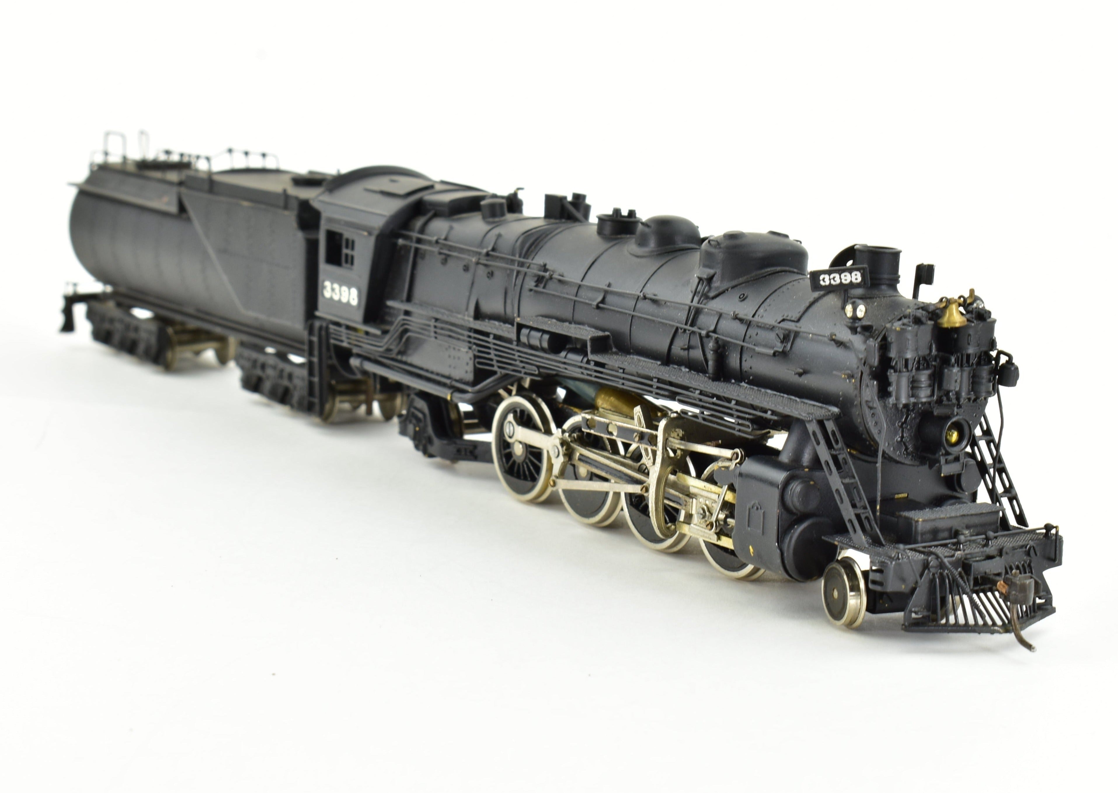 HO Brass PFM - Tenshodo GN Great Northern 2-8-2 O-8 Class Factory-Painted Locomotive No. 3398
