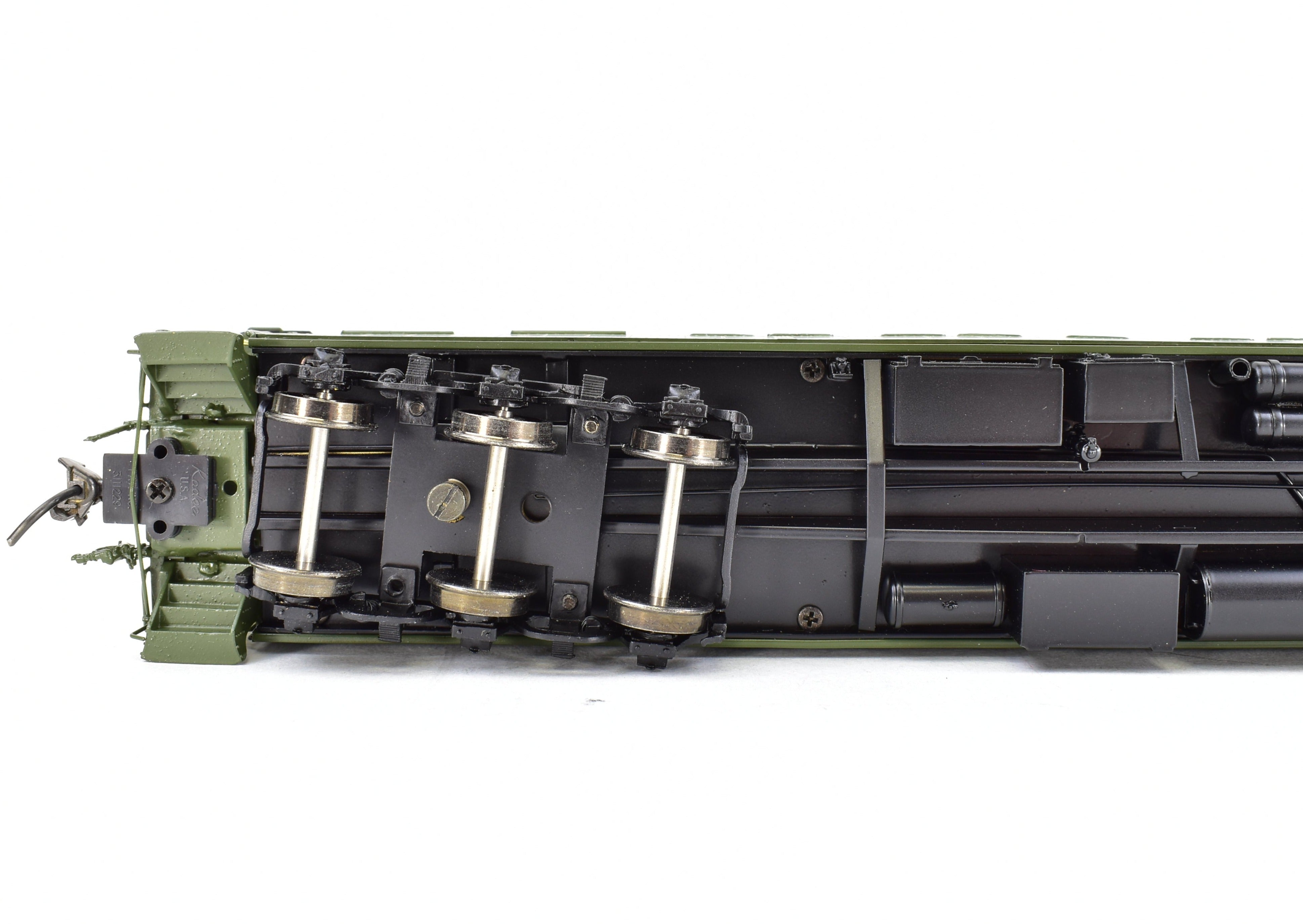HO Scale Brass ATSF - Santa Fe Heavyweight Business Car #9 Factory Painted by Pecos River