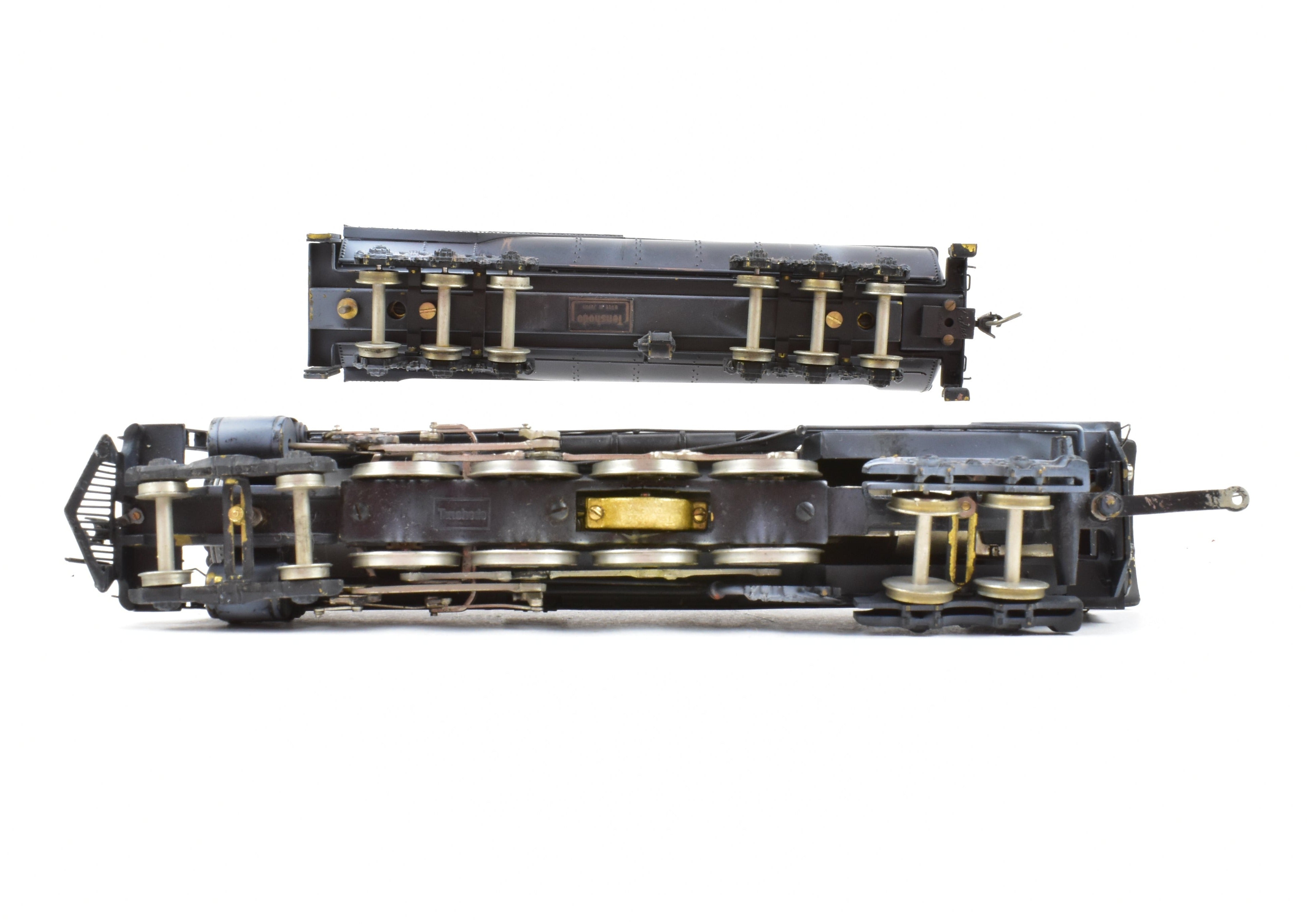 HO Scale Brass PFM - Tenshodo GN - Great Northern 4-8-4 Class S-1 Steam Locomotive Model with 1970 Run Factory Paint and Heavy Custom Weathering