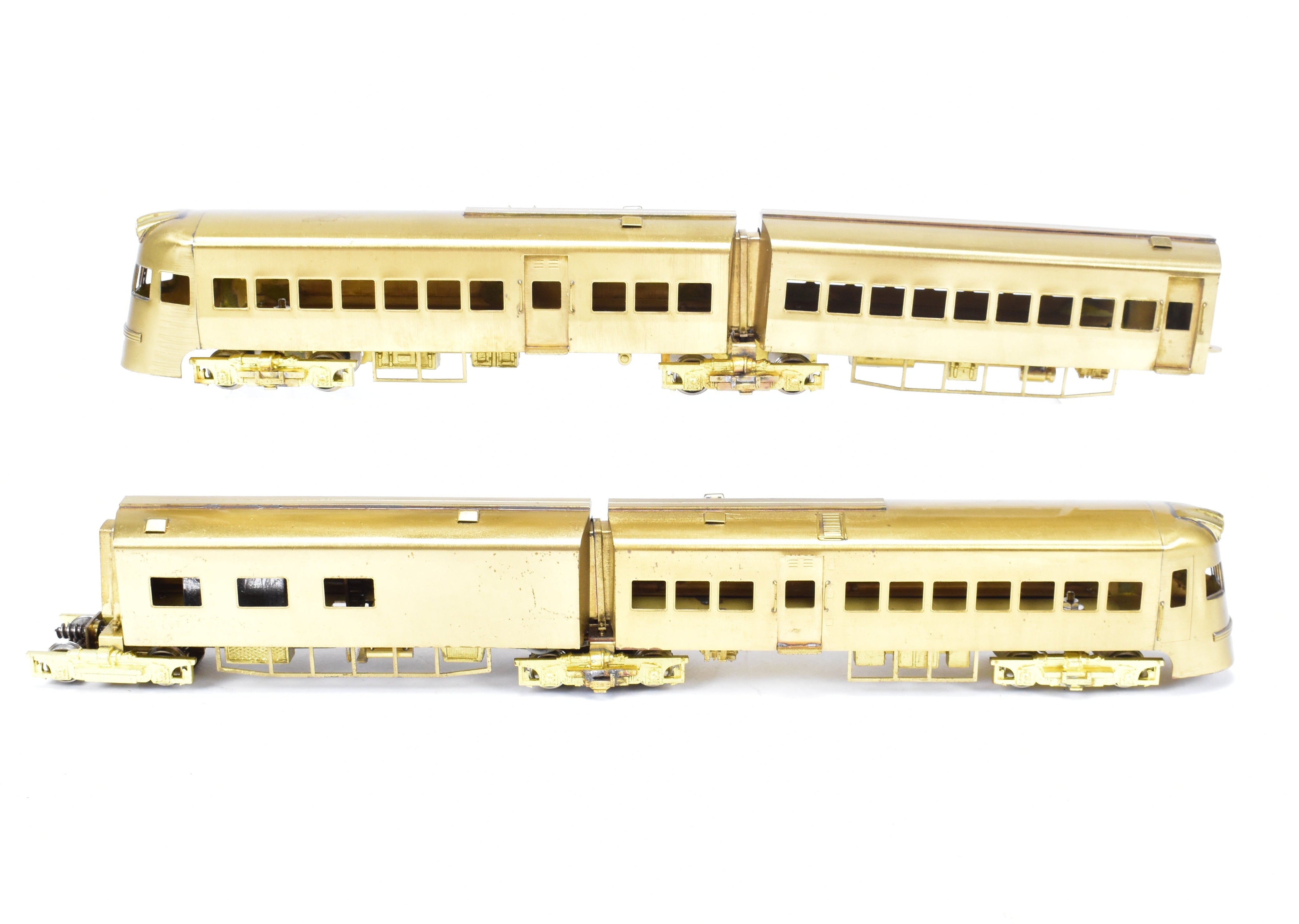 HO Brass NPP Nickel - Plated 4 - Car Liberty Liner Set from Philadelphia & Western