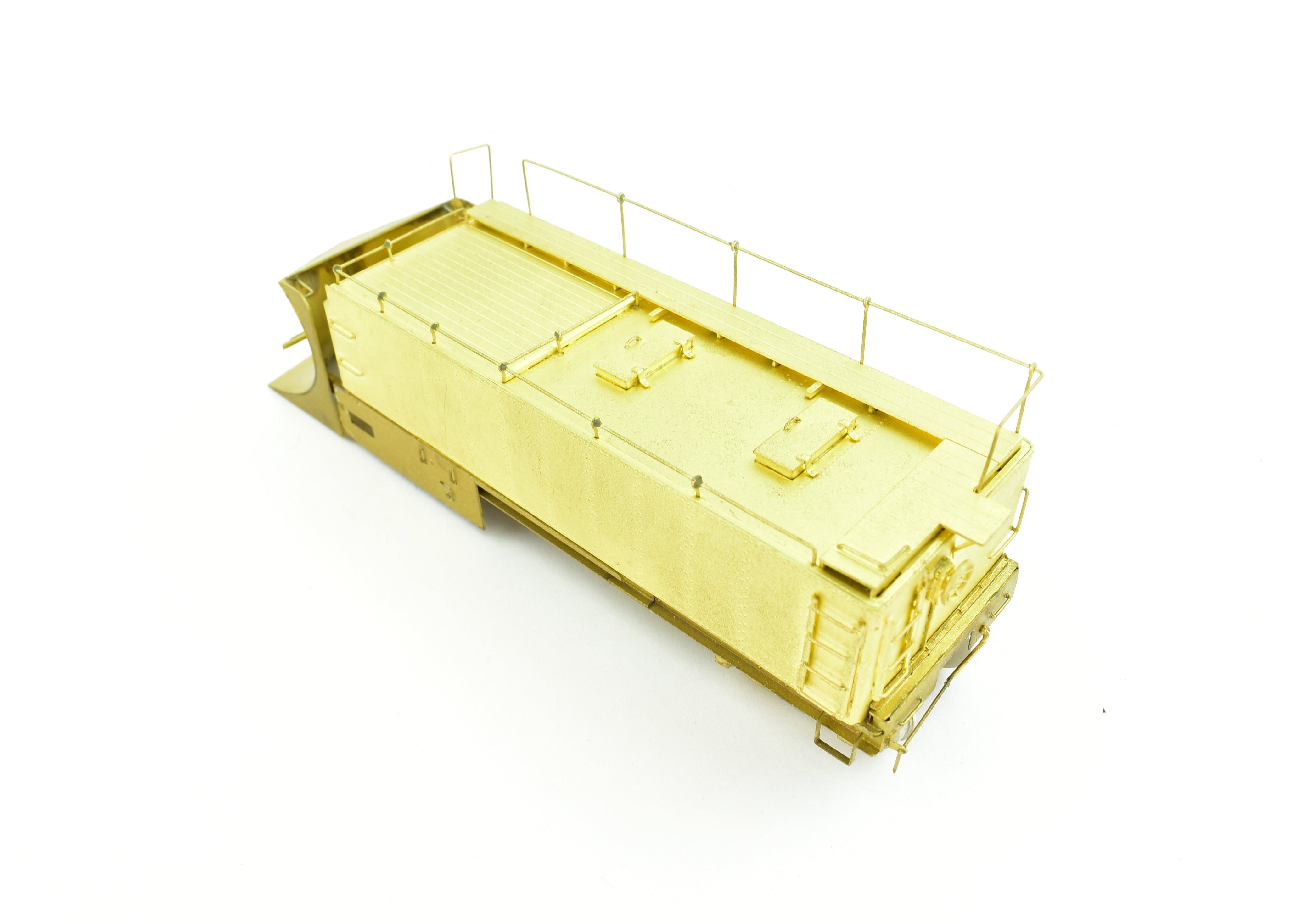 HO Scale Brass Oriental Limited Great Northern Wedge Snow Plow Model for Model Trains