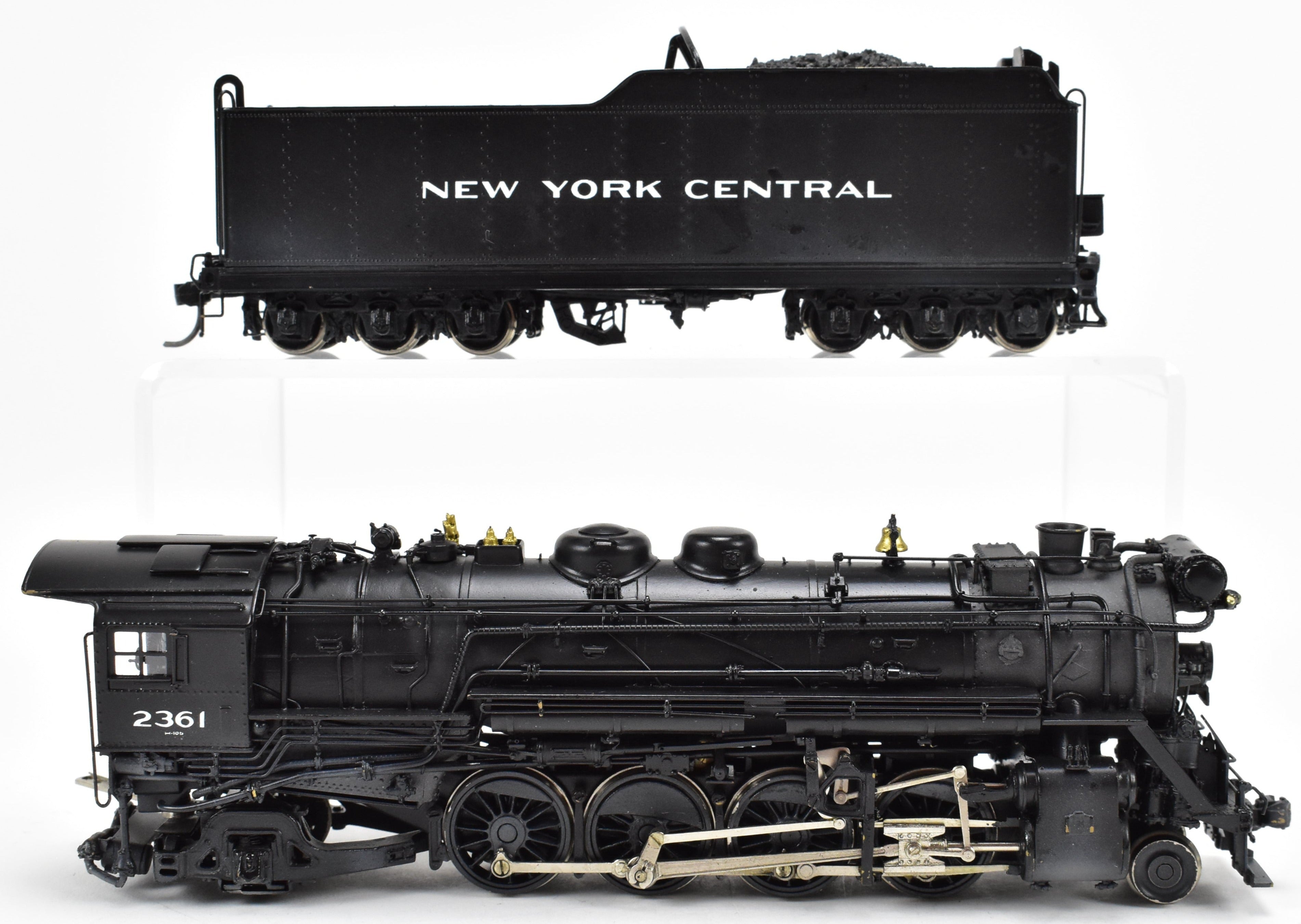 High - Quality HO Scale Brass PFM SKI NYC New York Central H - 10b 2 - 8 - 2 Model Locomotive with Professional Paint No. 2361