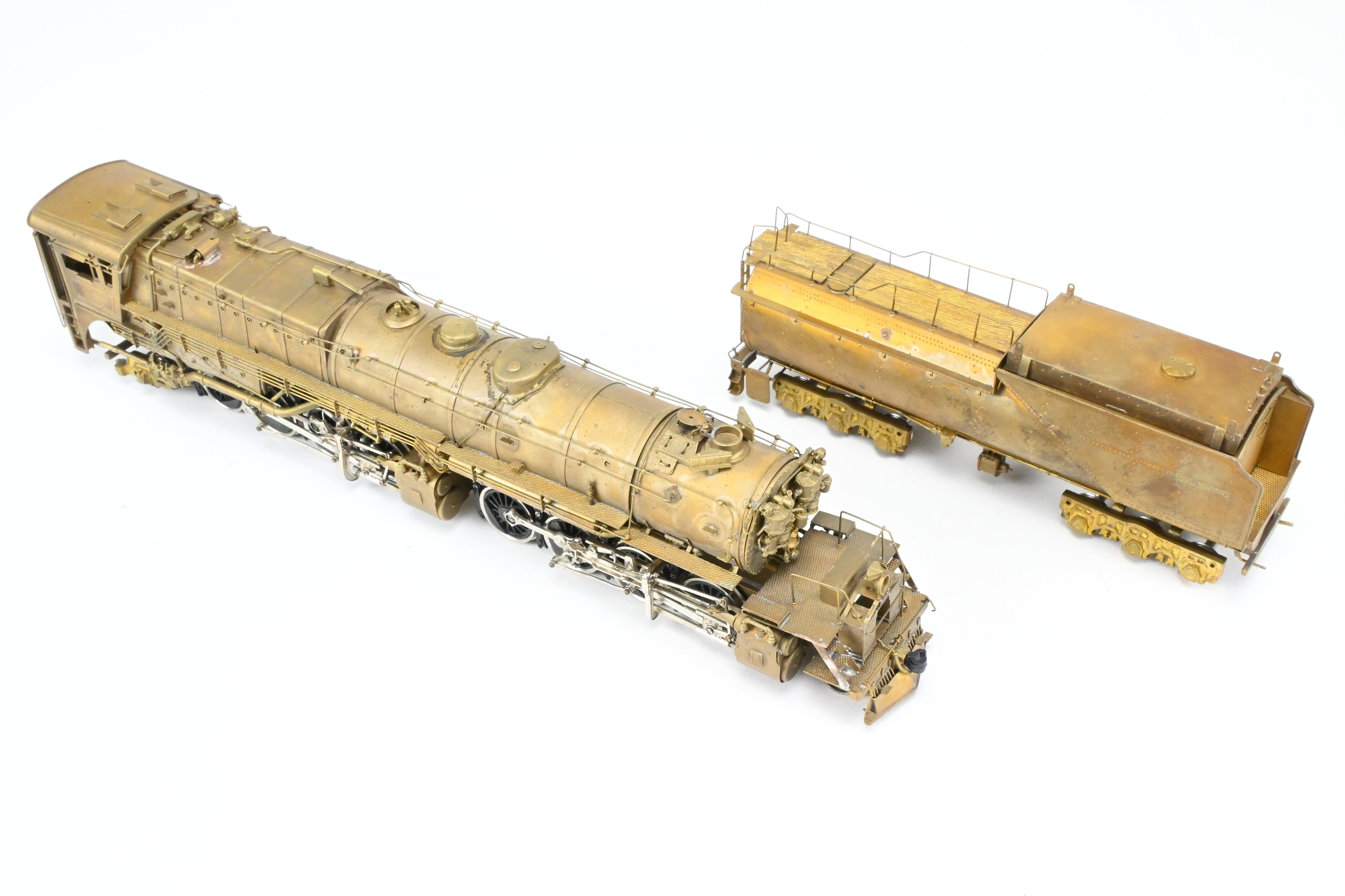 1966 HO Brass PFM - Tenshodo Great Northern 2-8-8-2 Class R-2 Model