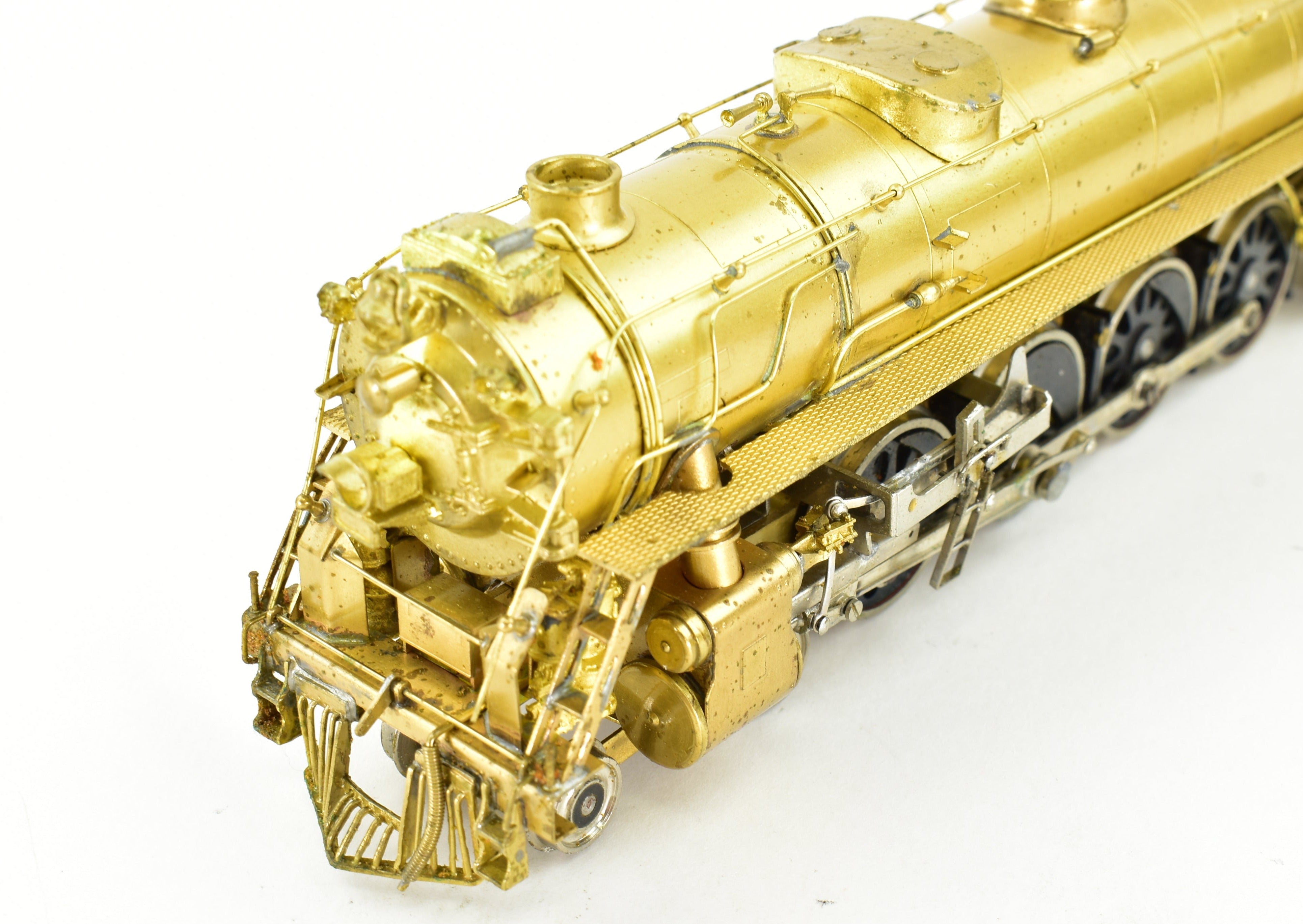 HO Brass Nickel - Plated DL&W Lackawanna Class Q - 4 4 - 8 - 4 Modern Pocono Model