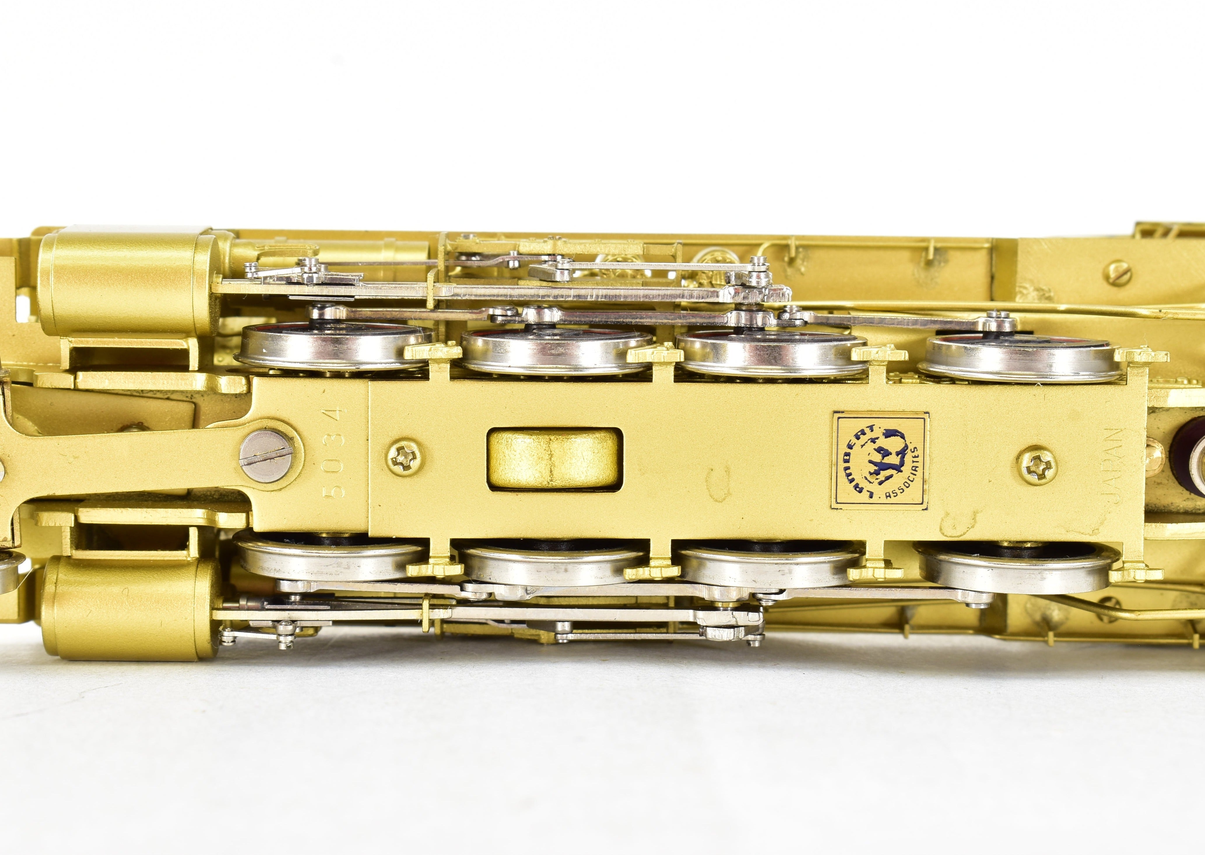HO Scale Brass Model Train - Lambert Associates Baltimore & Ohio Class E - 24A 2 - 8 - 0 Consolidation Locomotive