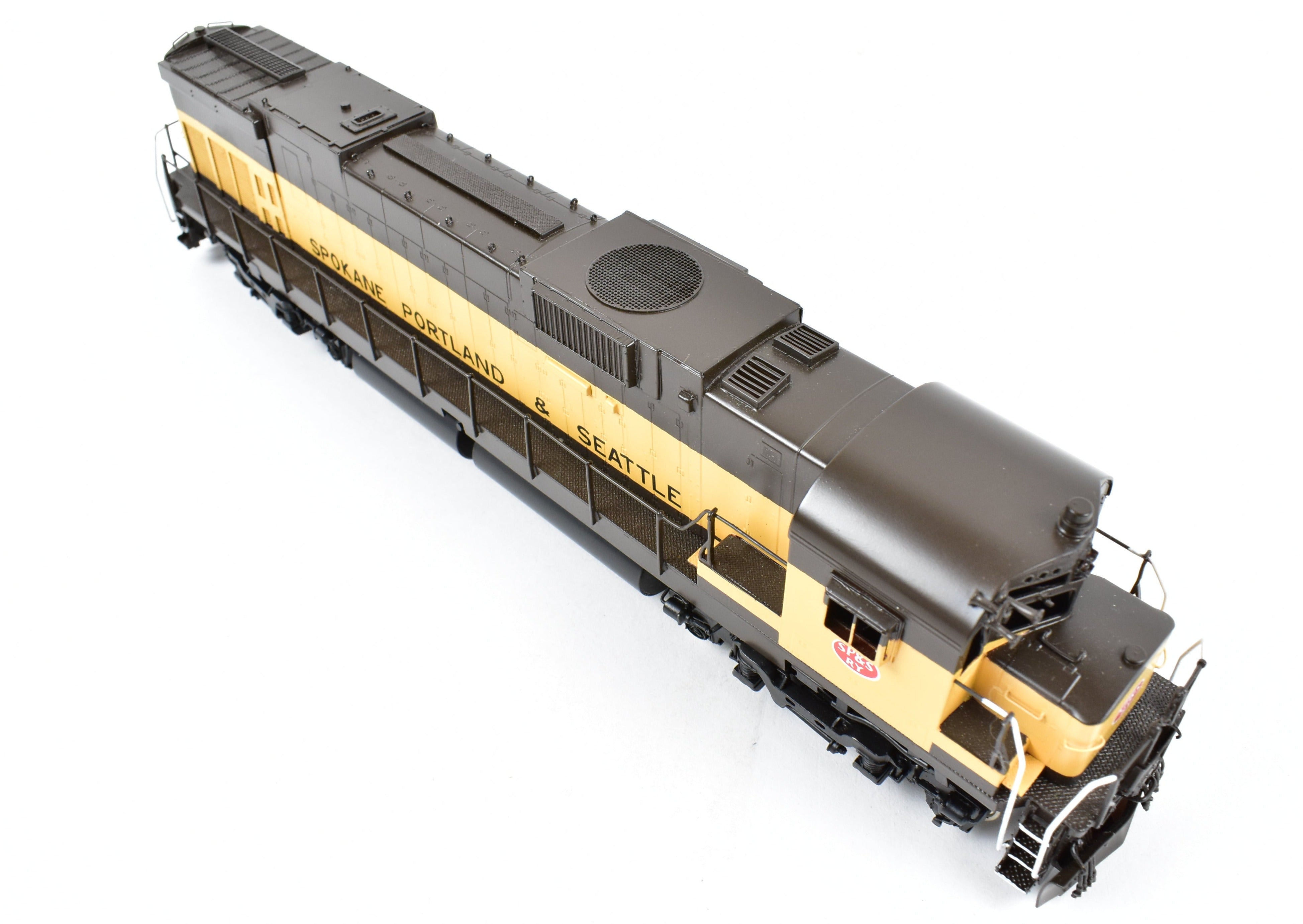 HO Brass Oriental Limited SP&S Alco C - 636 Un - numbered Freight Locomotive