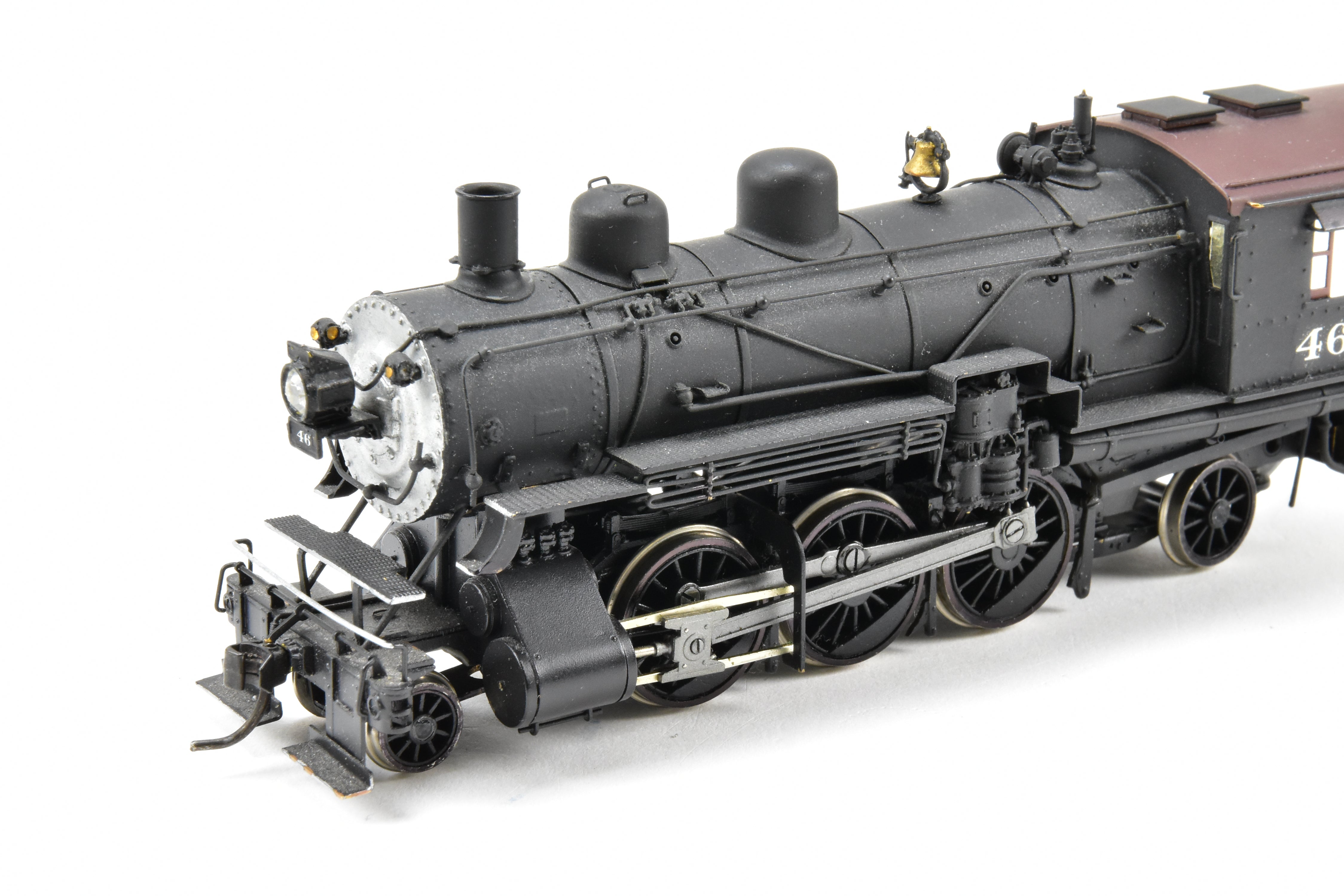 HO Scale Brass PFM - Fujiyama Northern Pacific 2-6-2 Class T-1 Prairie Model Train with Custom 'Red Island 46' Painting