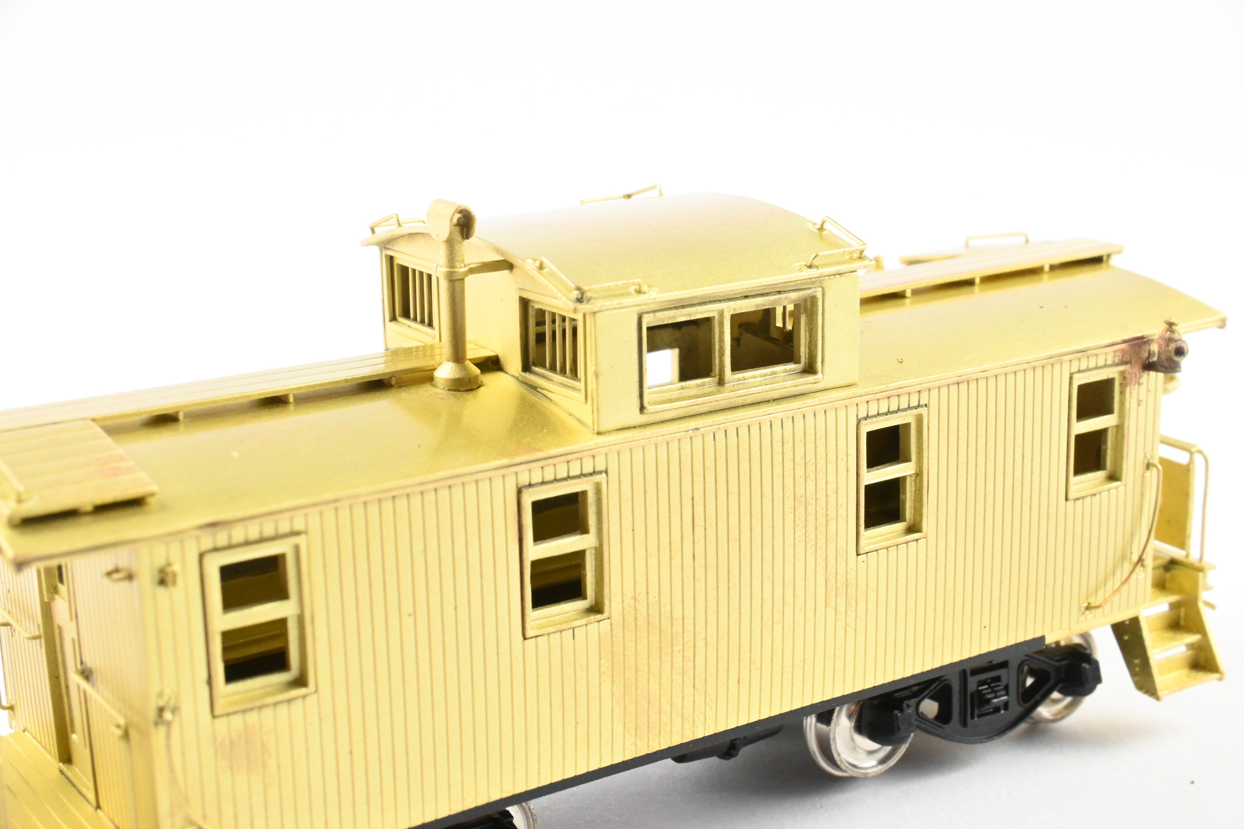HO Scale Brass Nickel Plate Products Wood Caboose for DLW or C&IM Railways