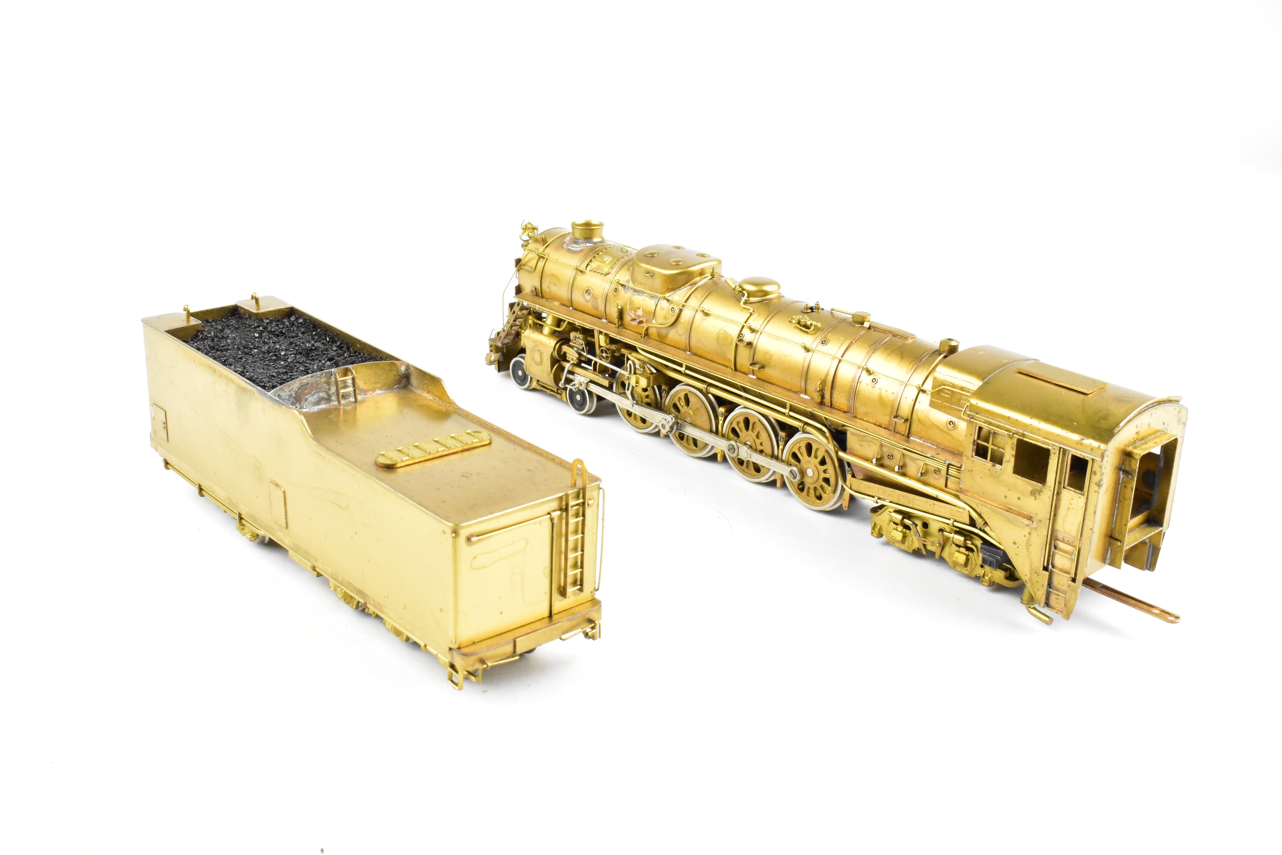 HO Scale Brass Model Train - Northwest Short Line MILW - Milwaukee Road S-2 4-8-4 Locomotive