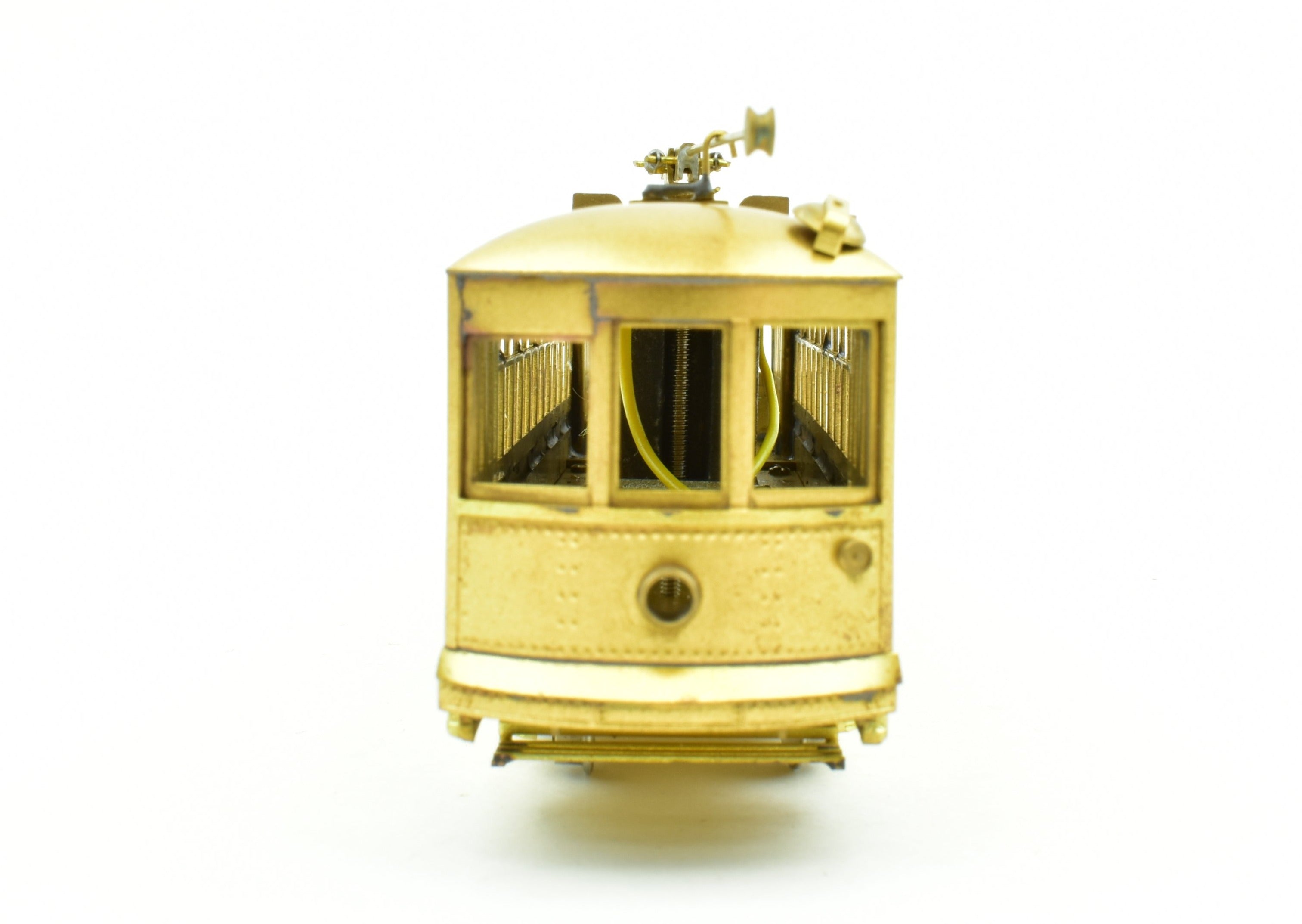 HO Scale Custom Brass Third Avenue Railway System Osgood Bradley Trolley Model by NJ Custom Brass