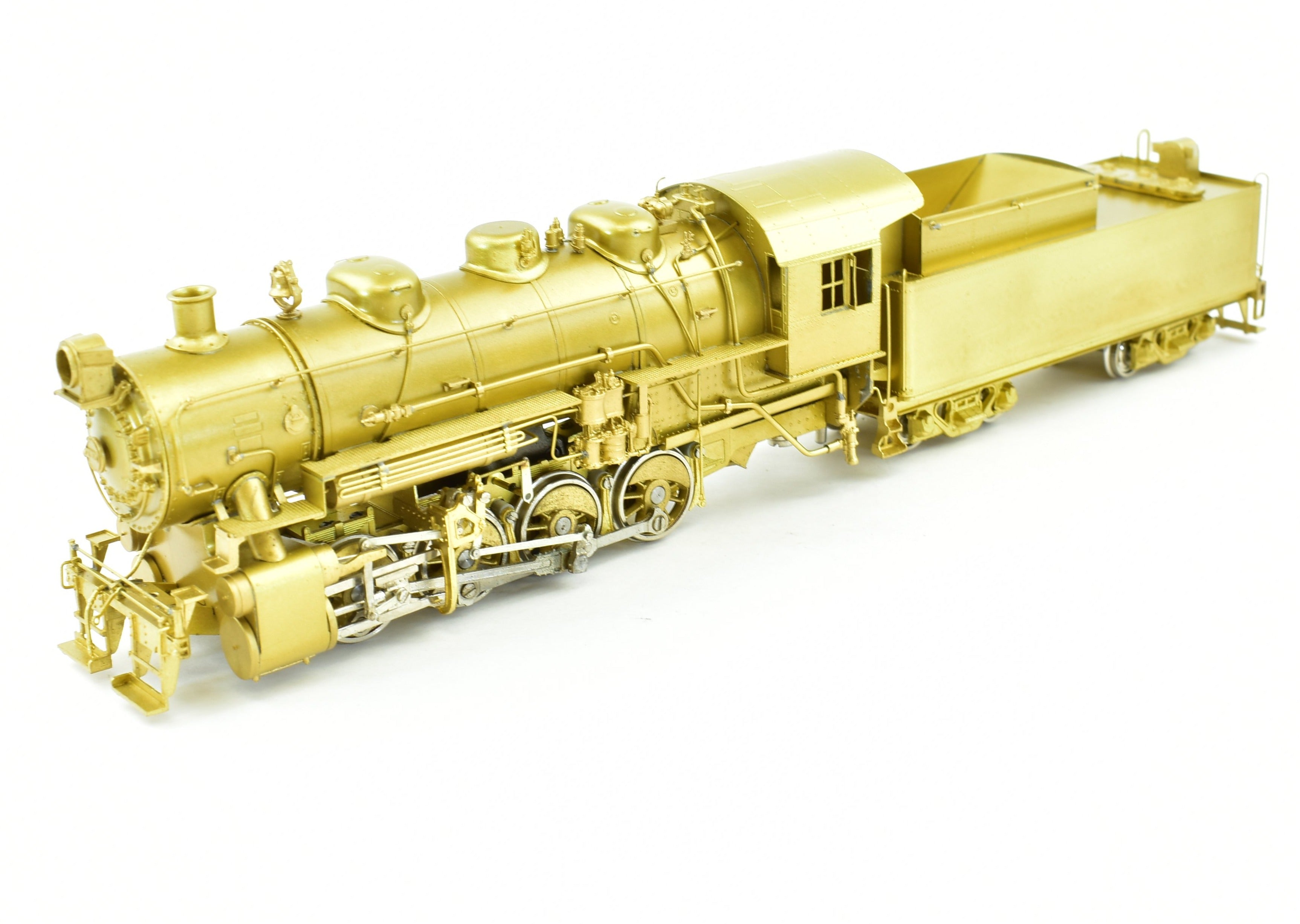 HO Scale Brass Oriental Limited Model of USRA - United States Railway Administration 0-8-0 Locomotive in Burlington Route (CB&Q) Version
