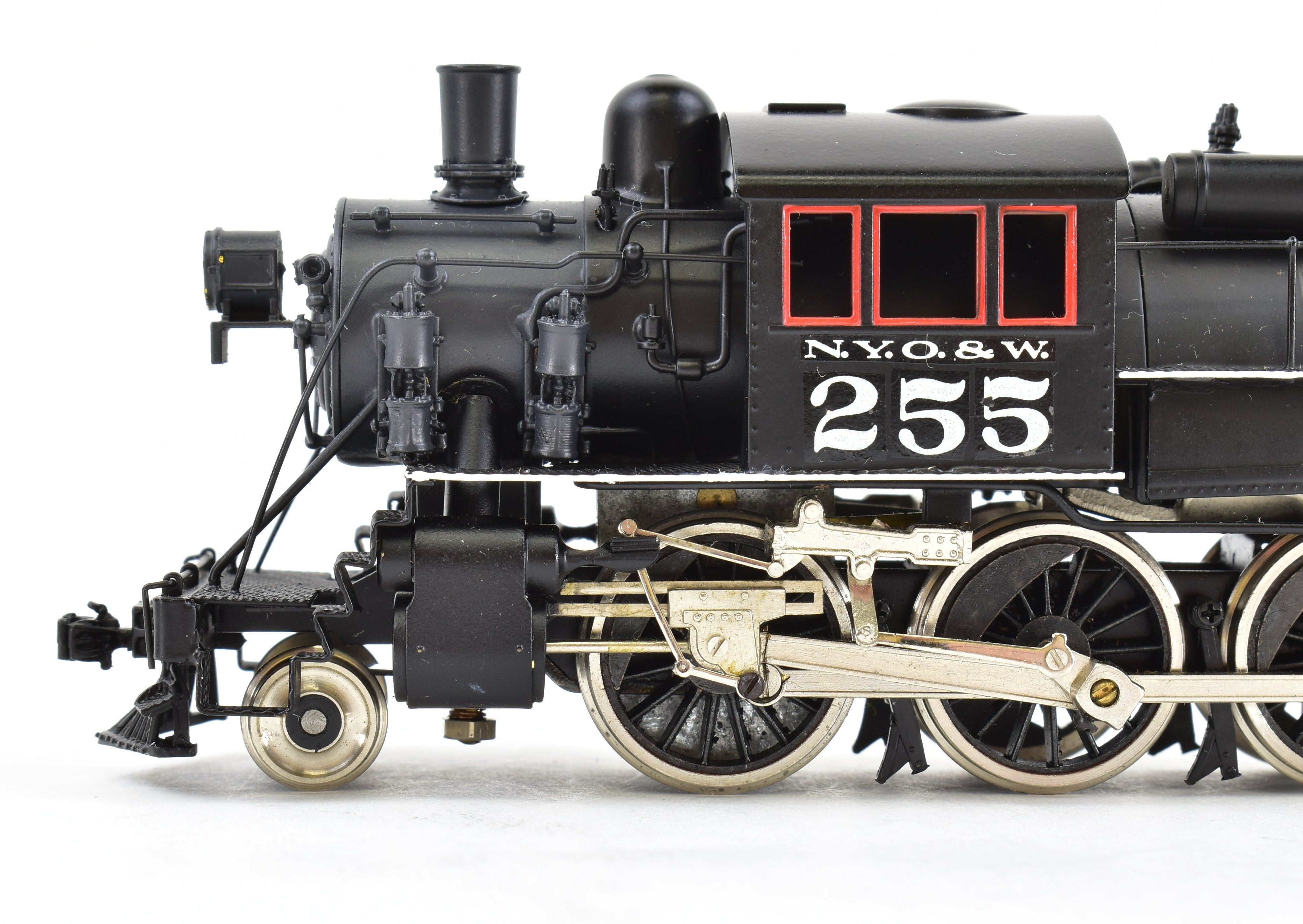 HO Scale Brass Nickel - Plated Model Train: New York Ontario & Western Class U 2 - 6 - 0 Mogul Camelback Steam Locomotive by Nickel Plate Products