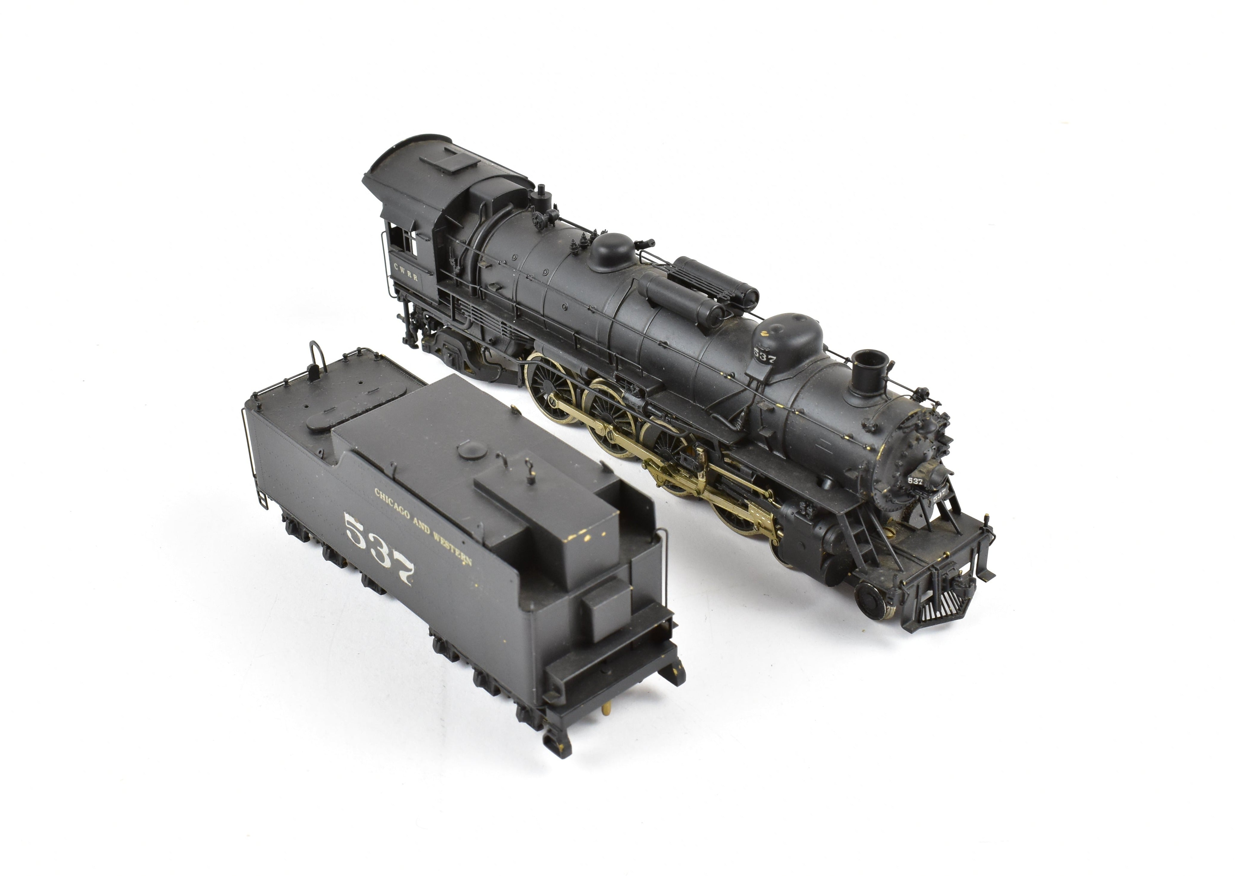 HO Scale Brass Toby PFM Frisco 4-8-2 Mountain 1500 Series Private Road Model