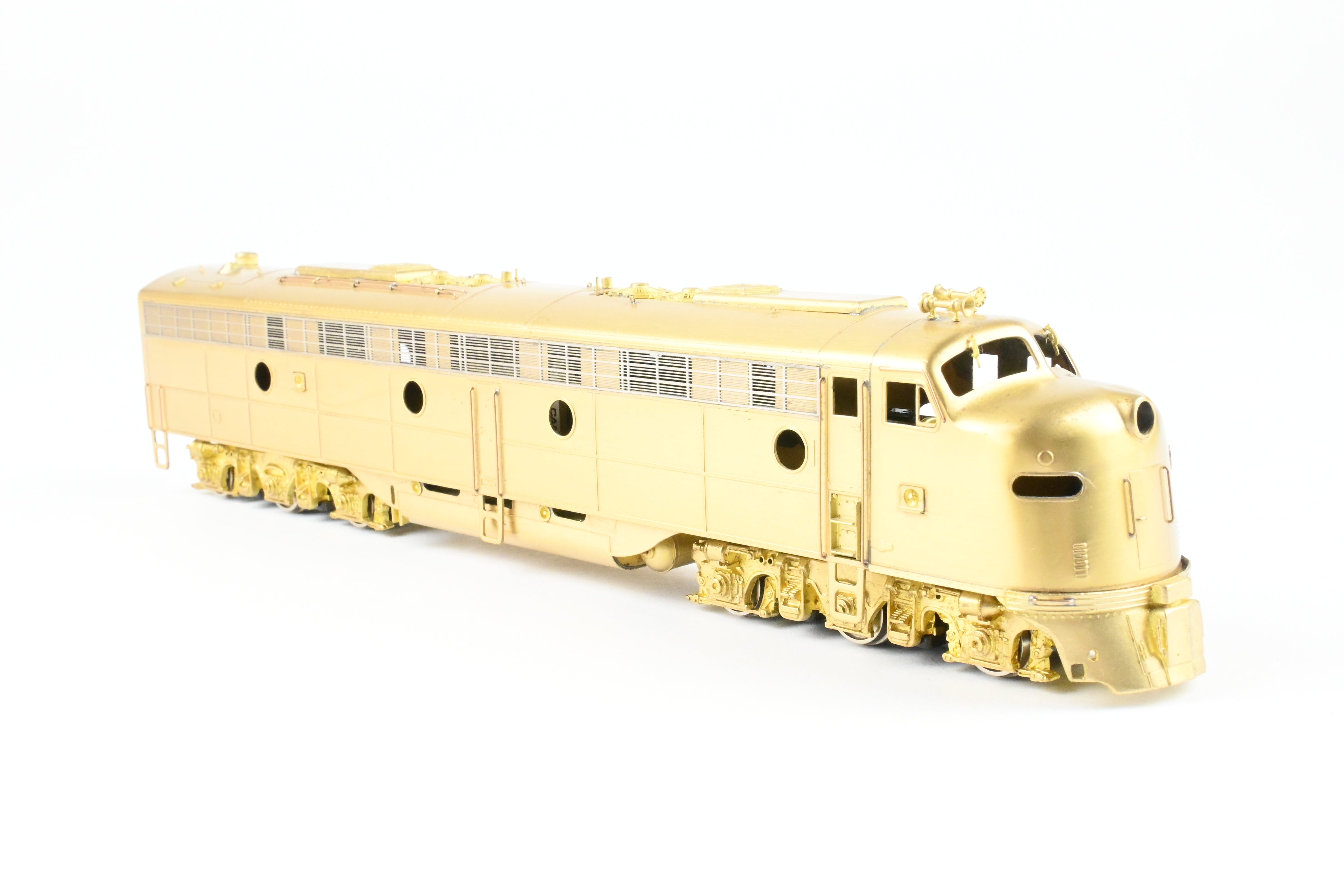 HO Scale Brass Oriental Limited EMD E8A 2250 HP Model Train - Standard Version with Small Number Boards