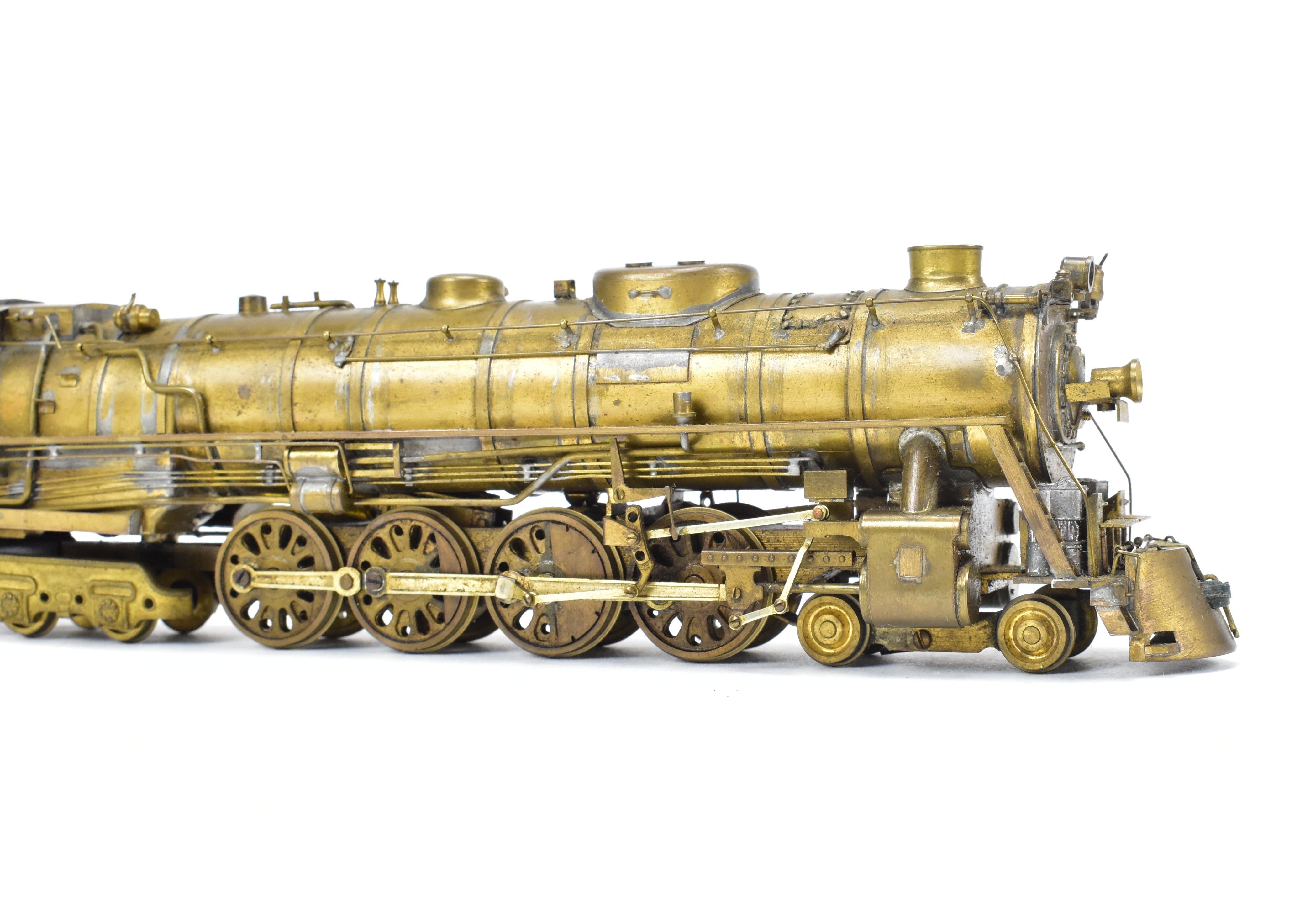 High - Quality HO Scale Brass Pacific Fast Mail Model Train - Tetsudo MILW - Milwaukee Road 4 - 8 - 4 S - 2, Hand - Crafted in 1956, One of Only 8 Produced!