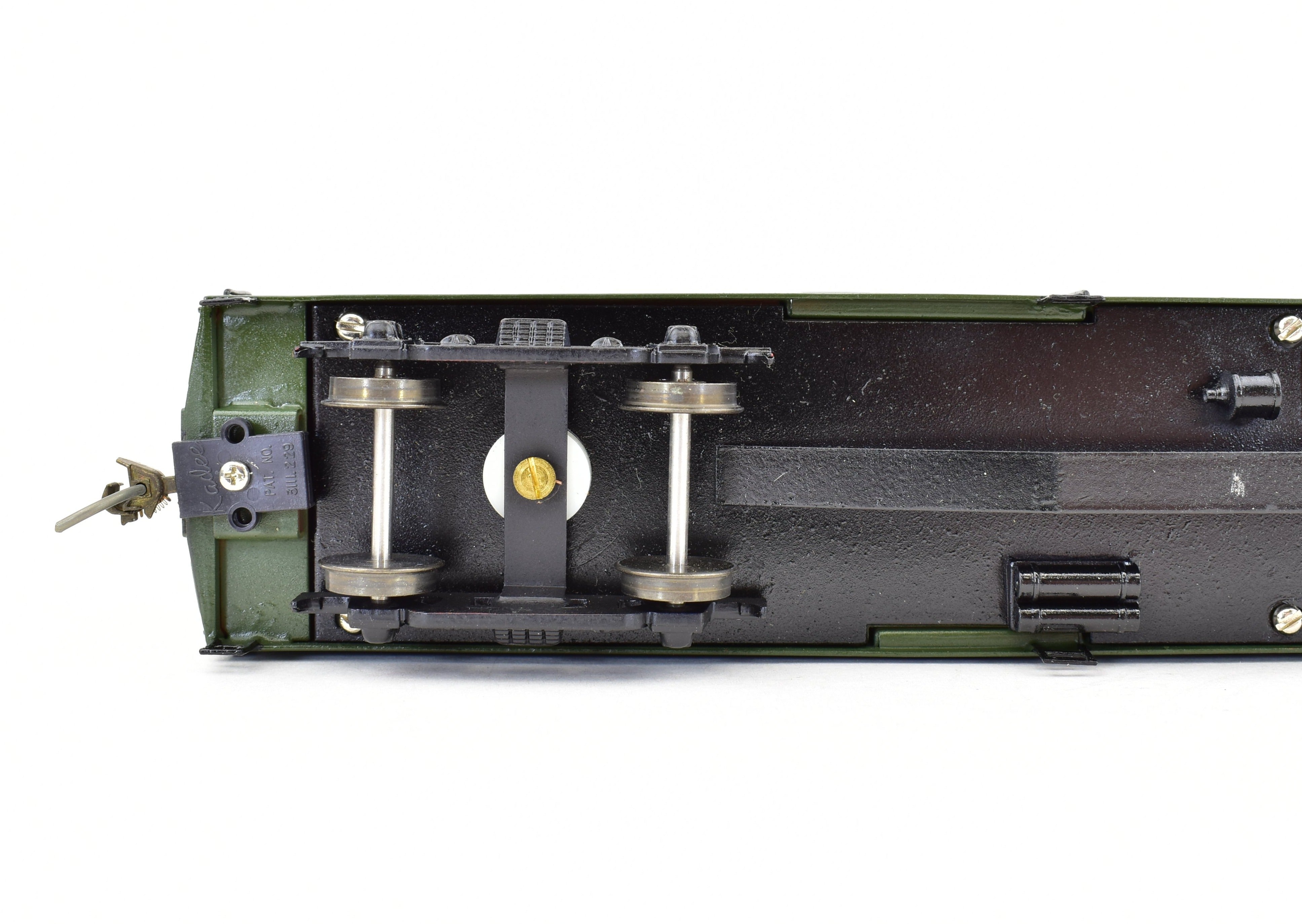 HO Scale Brass NPP Nickel - Plated Custom - Painted NYO&W Baggage Car