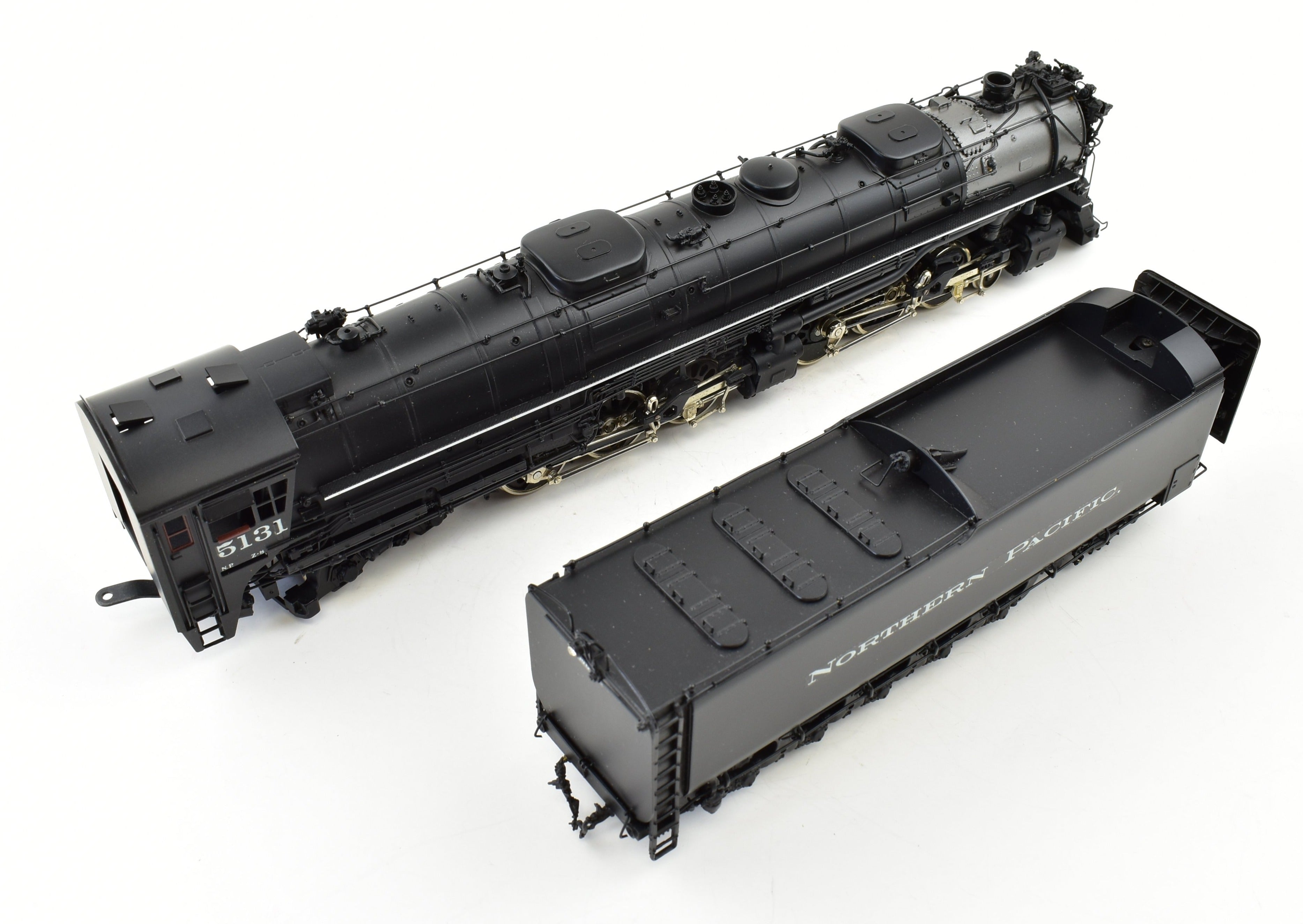 HO Scale Brass PFM - Tenshodo Northern Pacific Class Z - 8 4 - 6 - 6 - 4 Steam Locomotive Model from 1979 Run