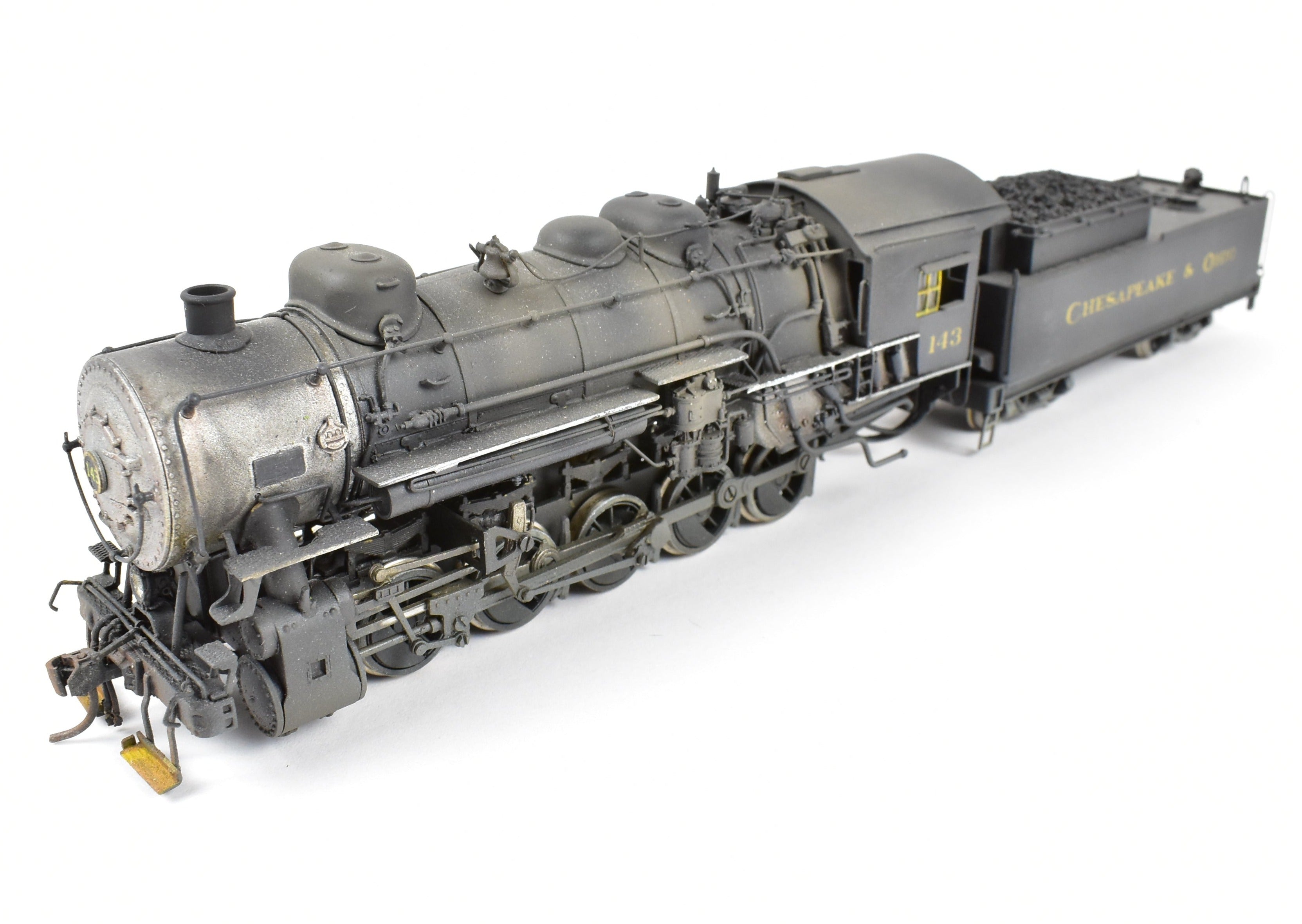 Custom Painted HO Brass NJ C&O Class C-12 0-10-0 Switcher with DCC Sound