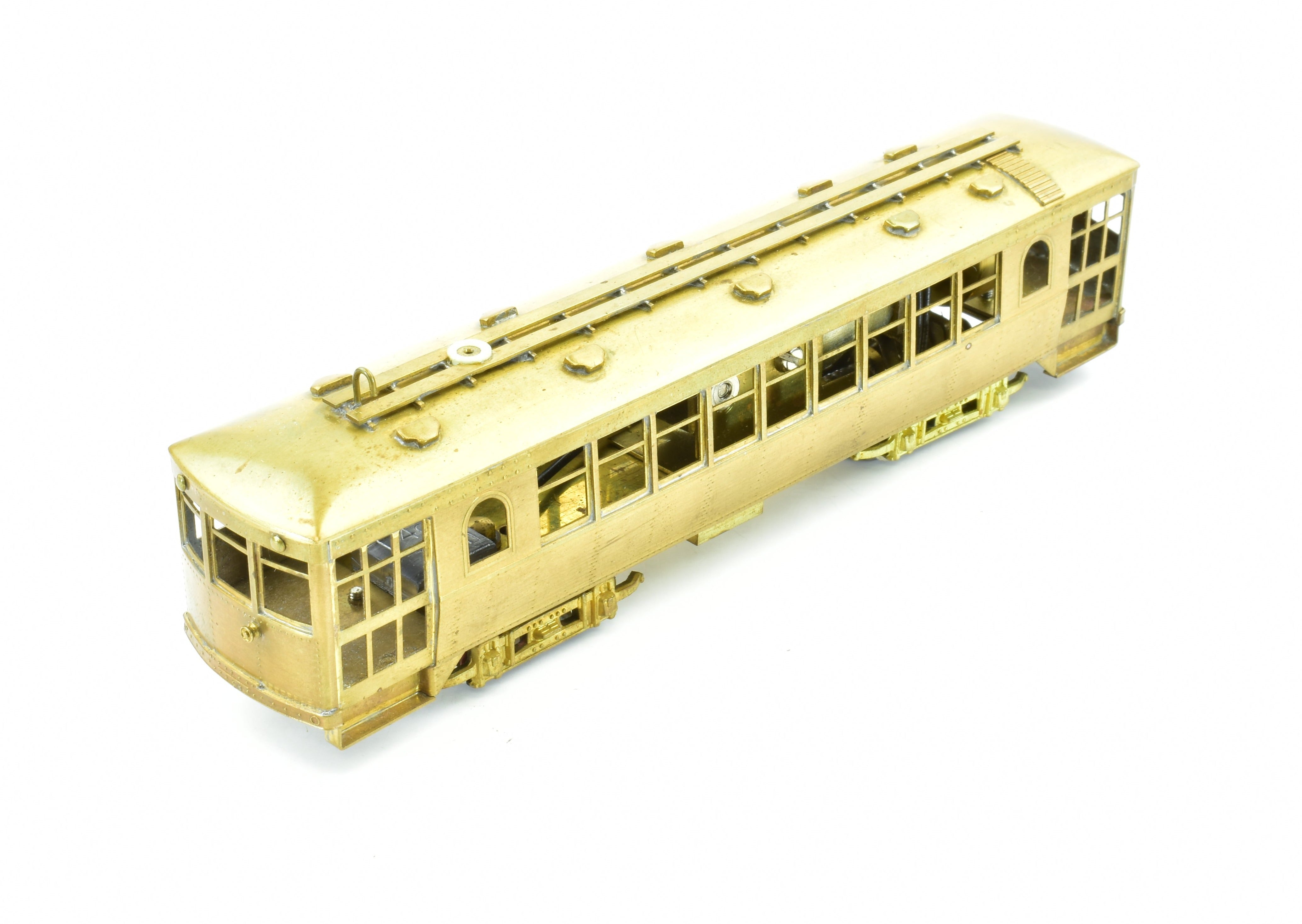 1963 HO Brass Single-Ended Curved Sider Model Tramway of Cincinnati Street Railways