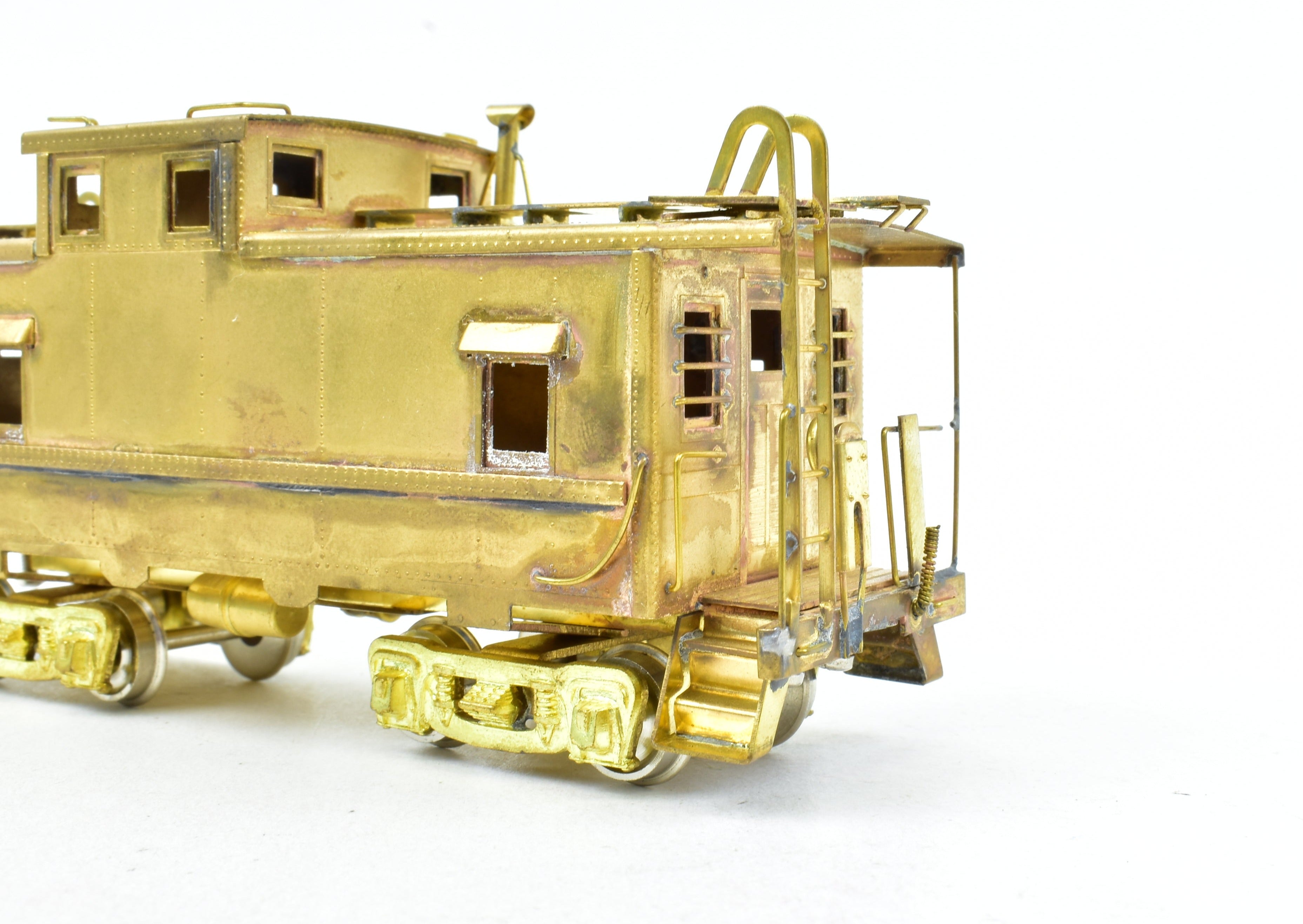 1973 Imported HO Scale Brass Erie Railroad Caboose by Lambert