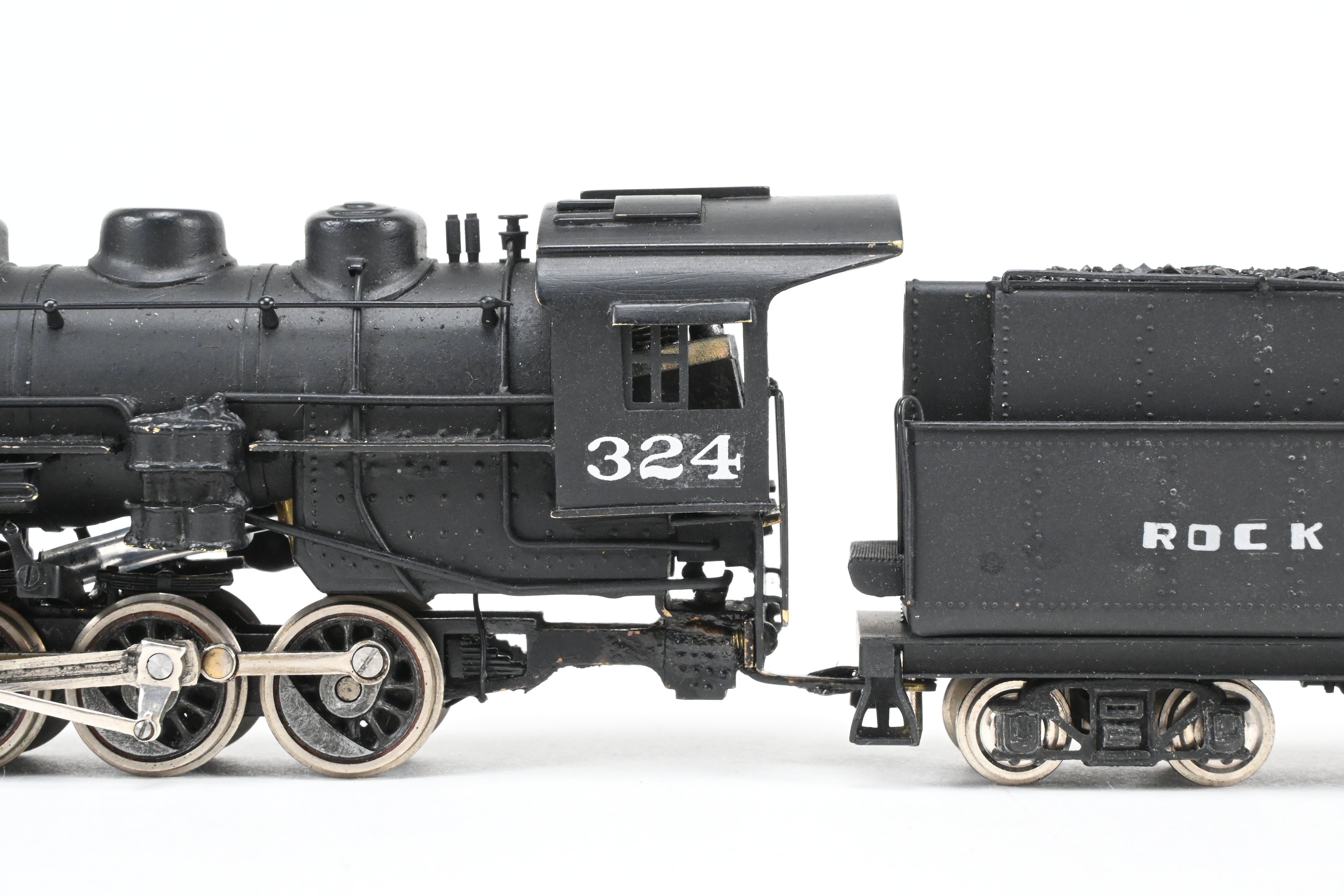 HO Scale Brass PFM - Tenshodo CRI&P - Rock Island 0-8-0 Switcher Model Locomotive FP No. 324